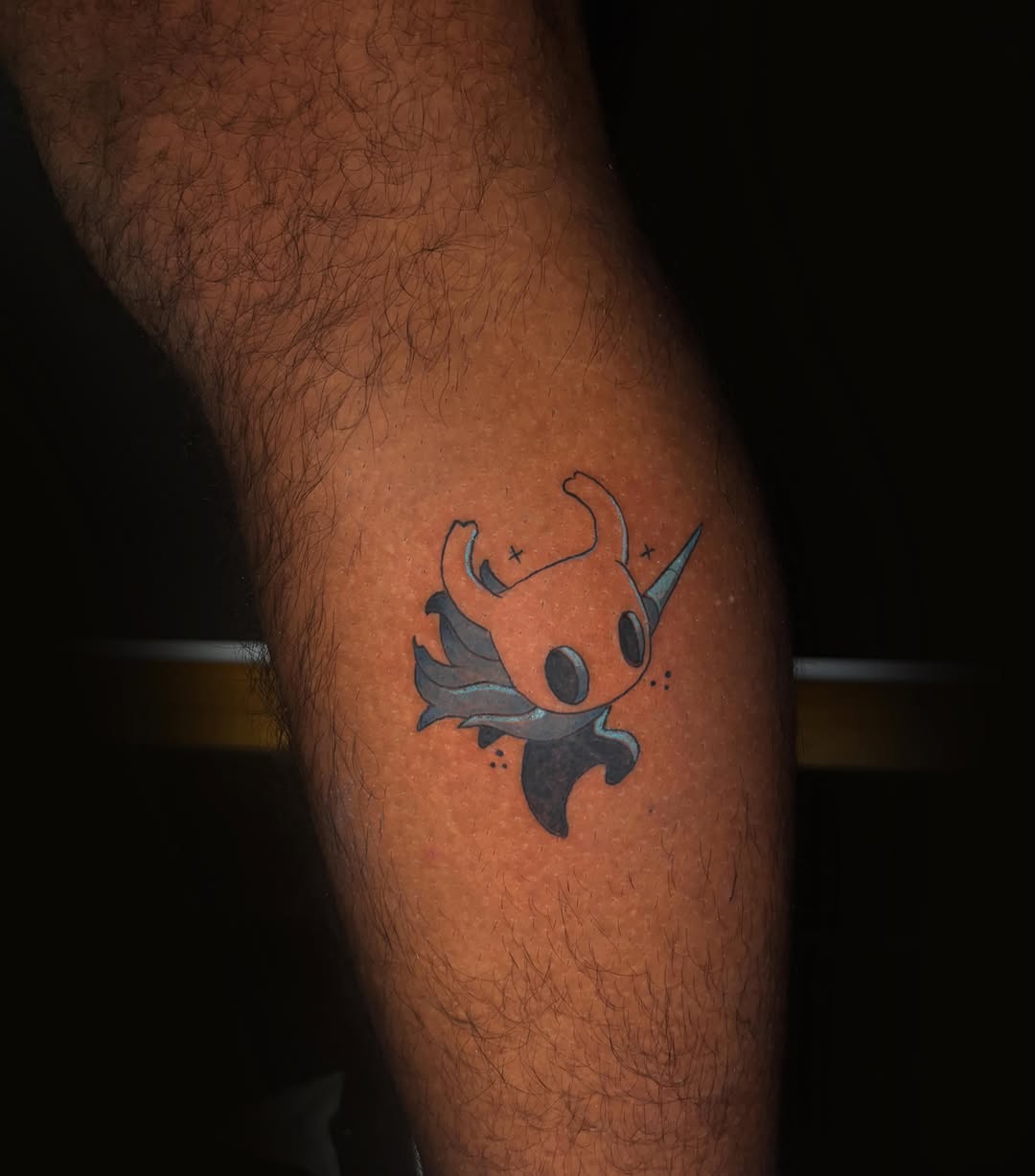 Hollow Knight character new school tattoo on the forearm by ๐ฎ๐๐๐๐๐๐ ๐ฝ๐๐ โ