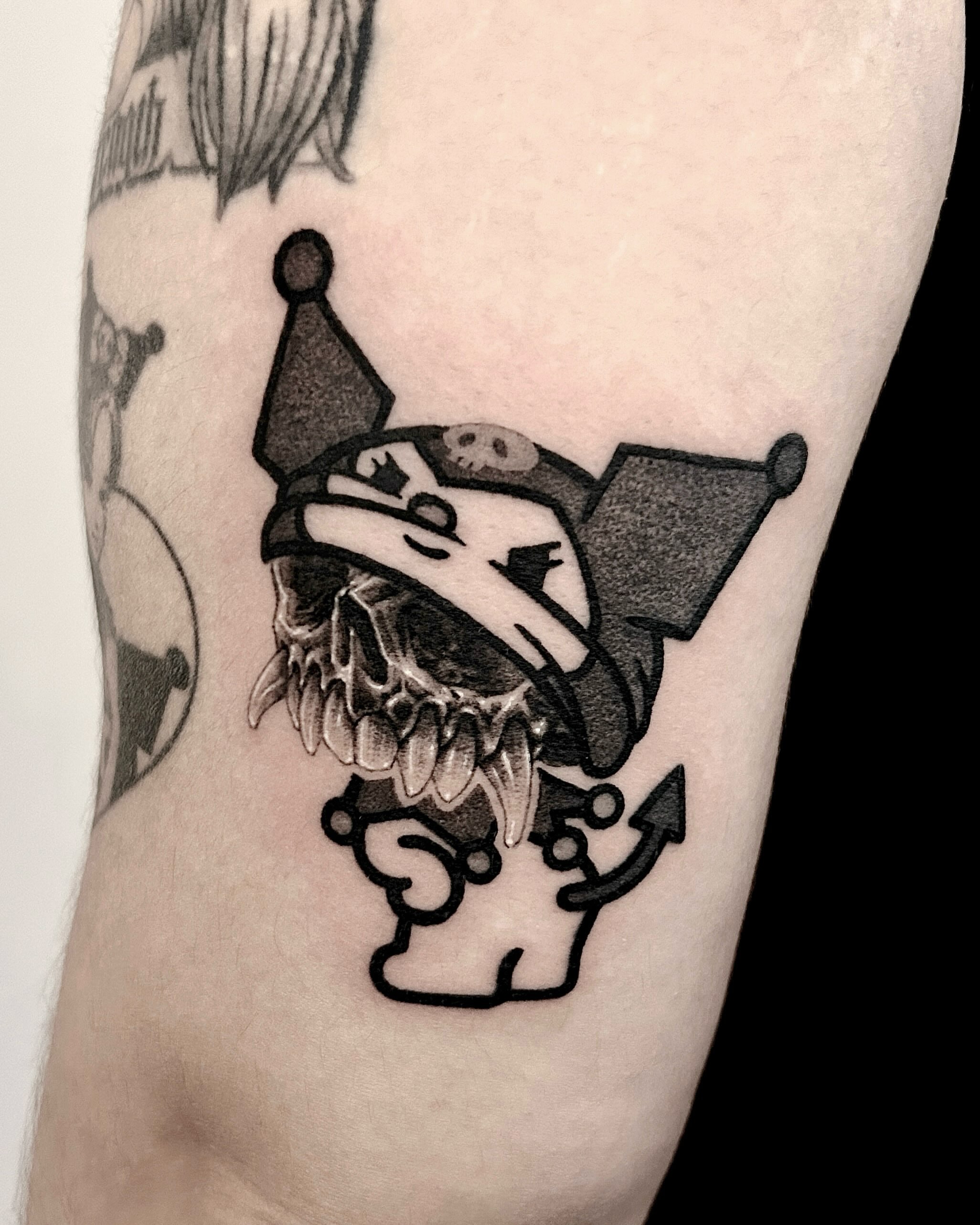 Tattoo by @sailor_solar_ — black_and_grey