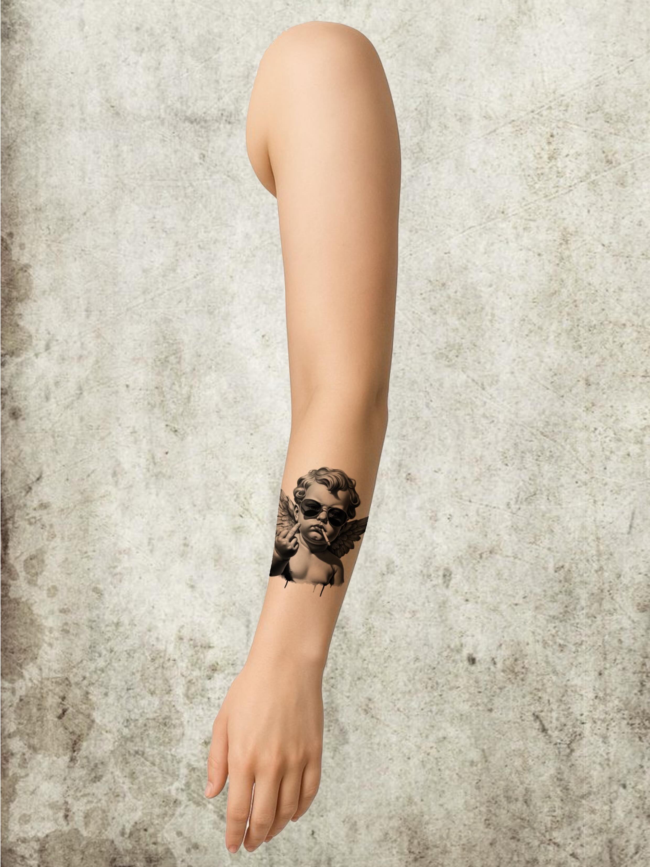 Tattoo by @id_tt_ — black_and_grey