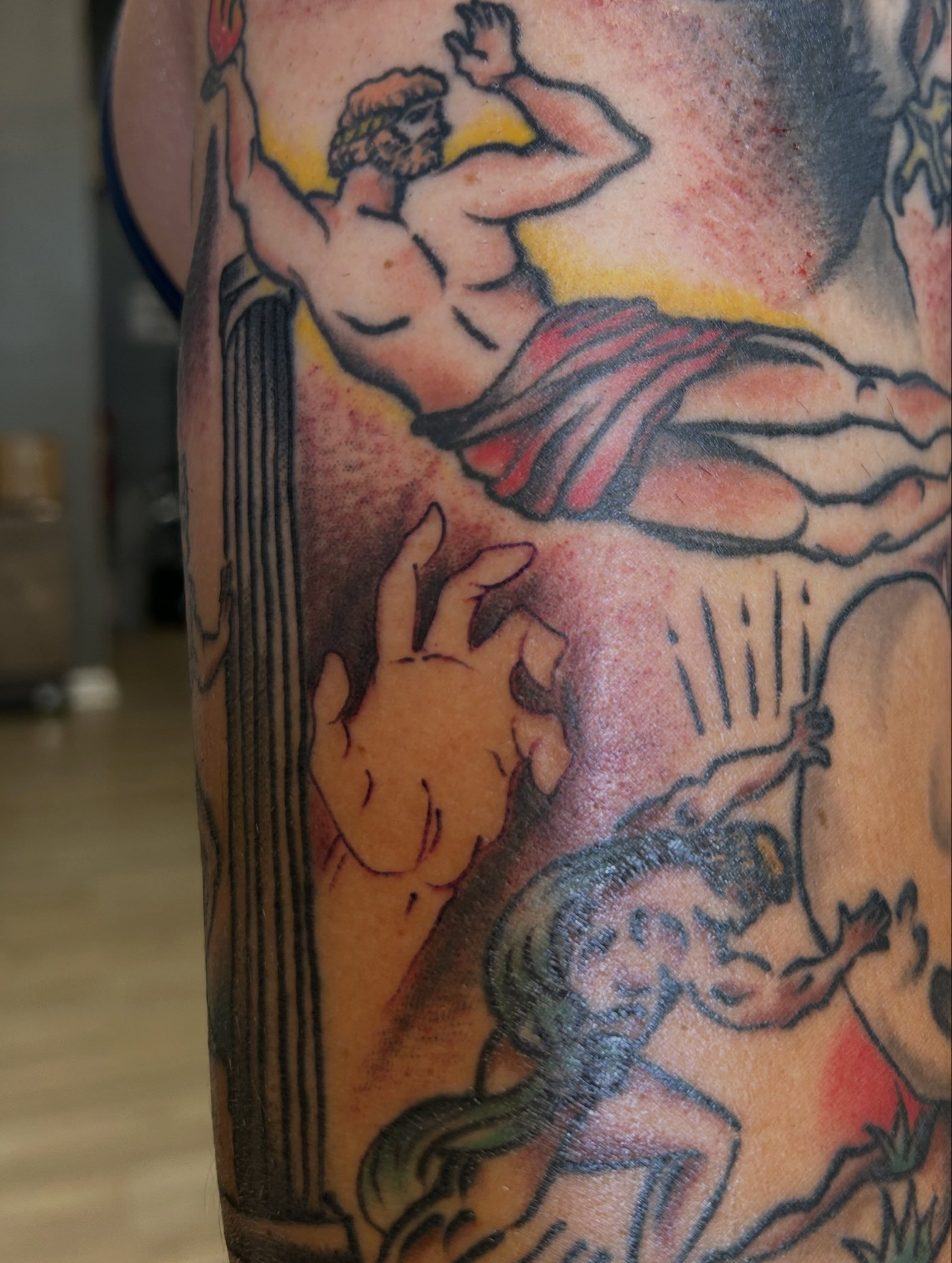 Tattoo by @esaconytattoo — american_traditional