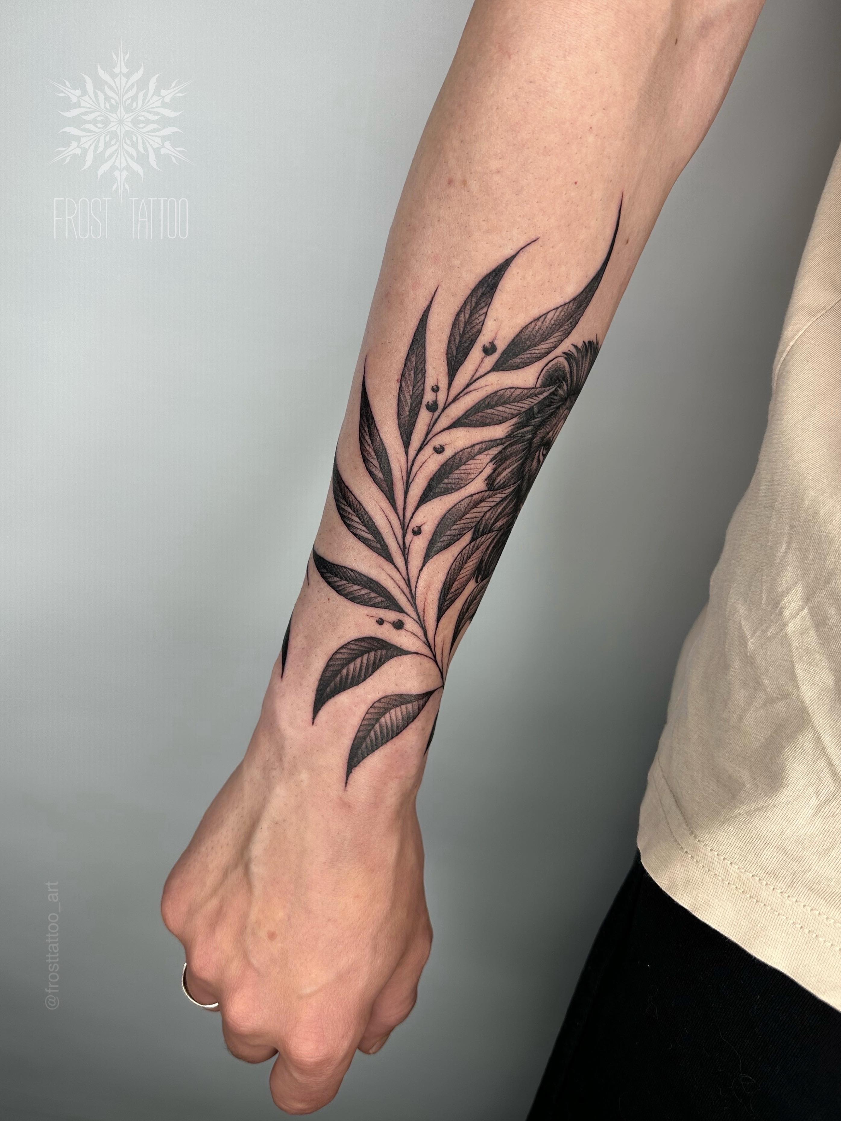 Tattoo by @frosttattoo_art — black_and_grey