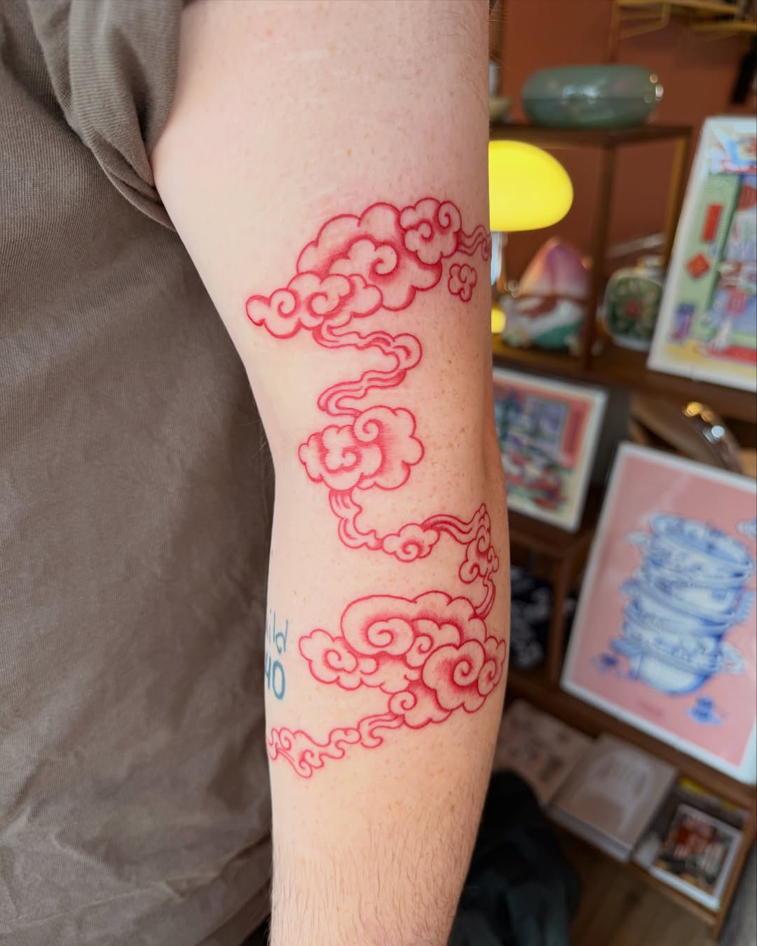 Tattoo by @chop_stick_n_poke — dotwork
