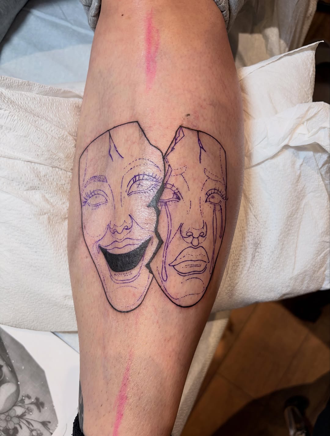 Tattoo by @limejuicetattoo — fine_line, blackwork