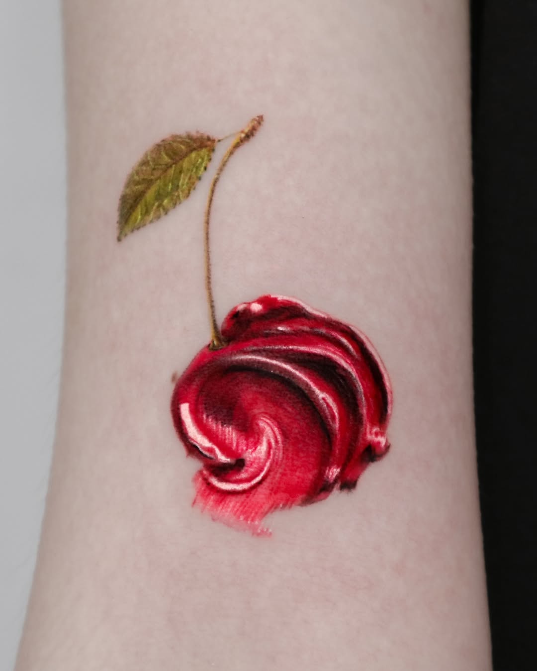 Tattoo by @greeni_tattoo — realism, fine_line