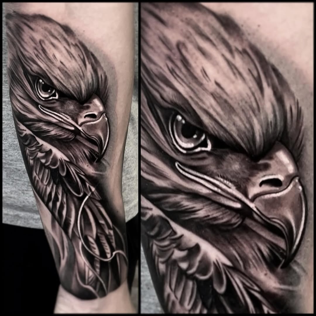Tattoo by @davidalcocertattoo — realism, black_and_grey