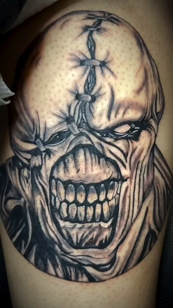 Tattoo by @ryan_tattoos_ — realism, dark_realism