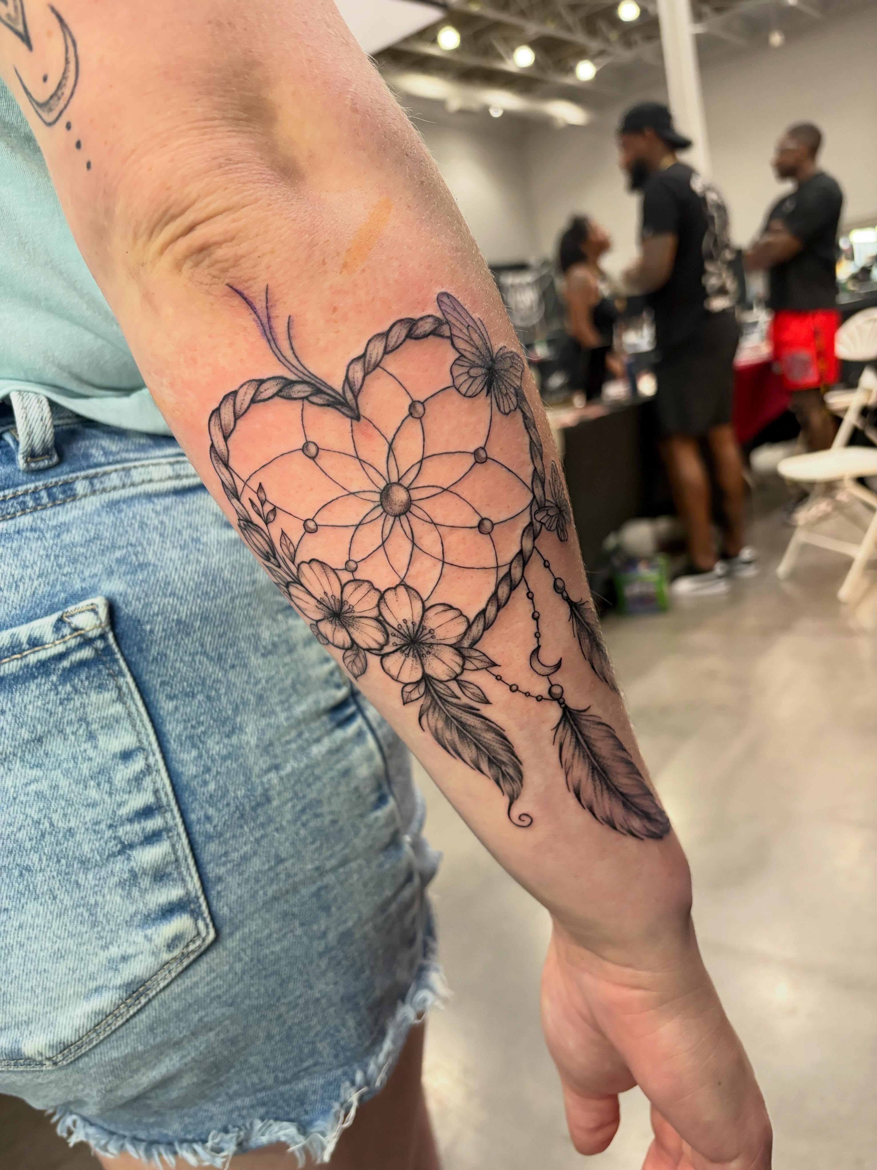 Tattoo by @inkbykells — fine_line, black_and_grey