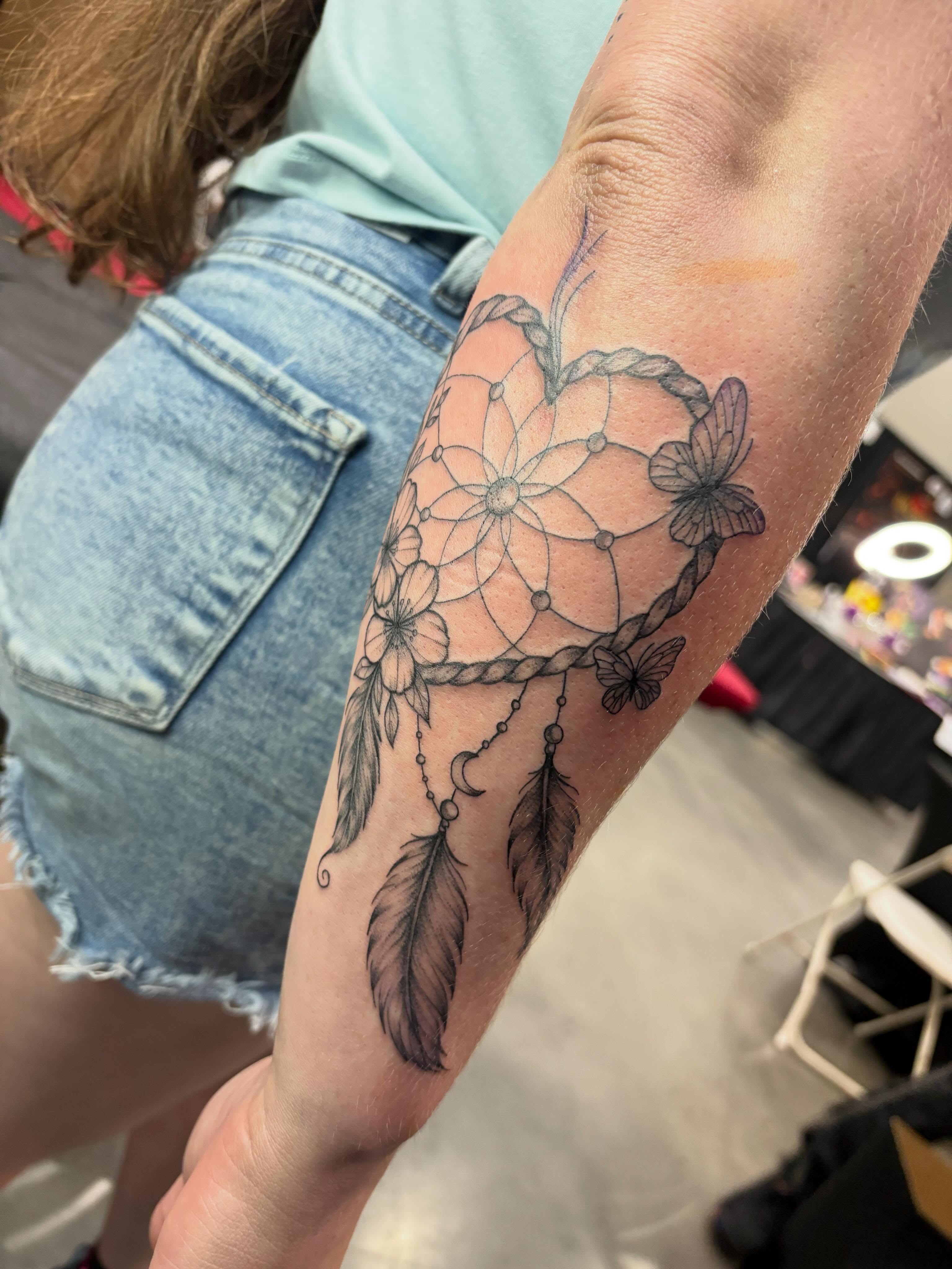 Tattoo by @inkbykells — fine_line, black_and_grey