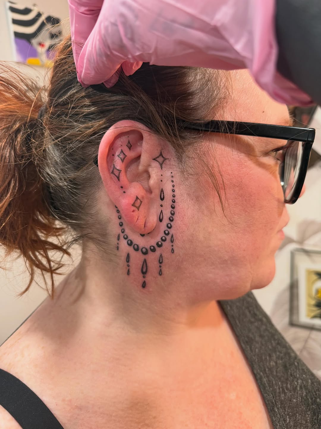 Tattoo by @honeysucktattoo — fine_line, ornamental