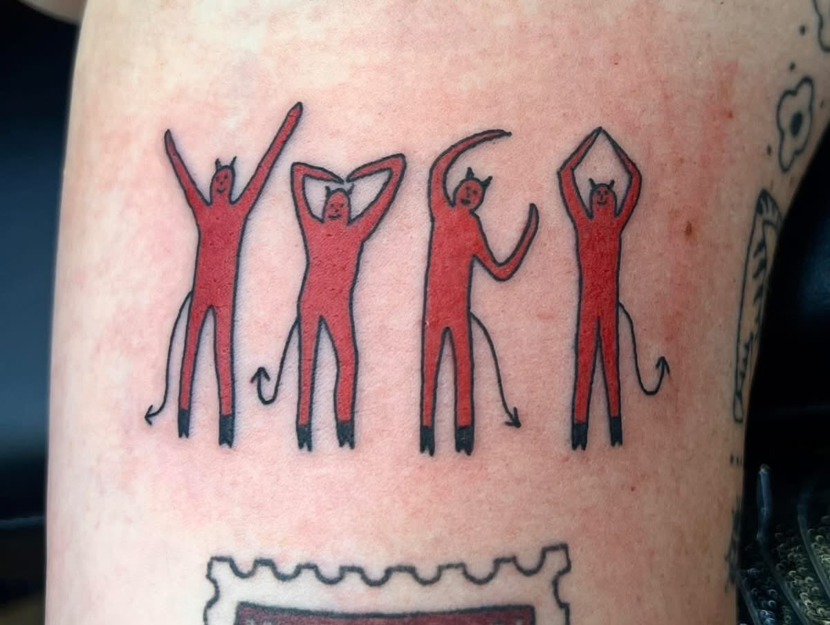 Tattoo by @stabbykitten — minimalist