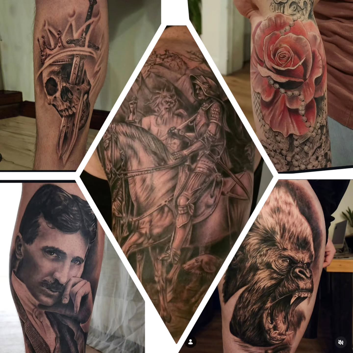 Tattoo by @_kosta_o — realism, black_and_grey