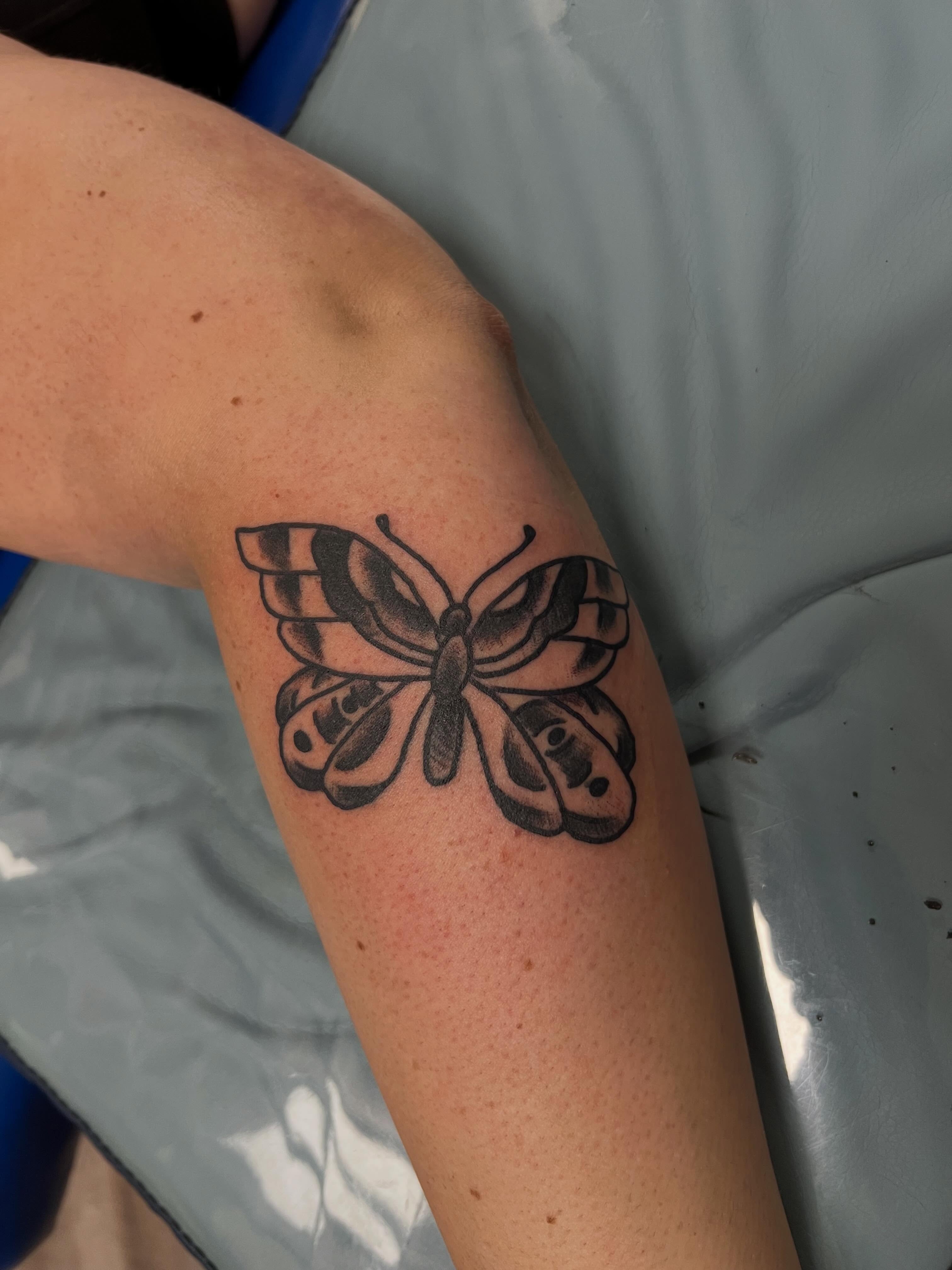 Tattoo by @geaux_catfish — black_and_grey
