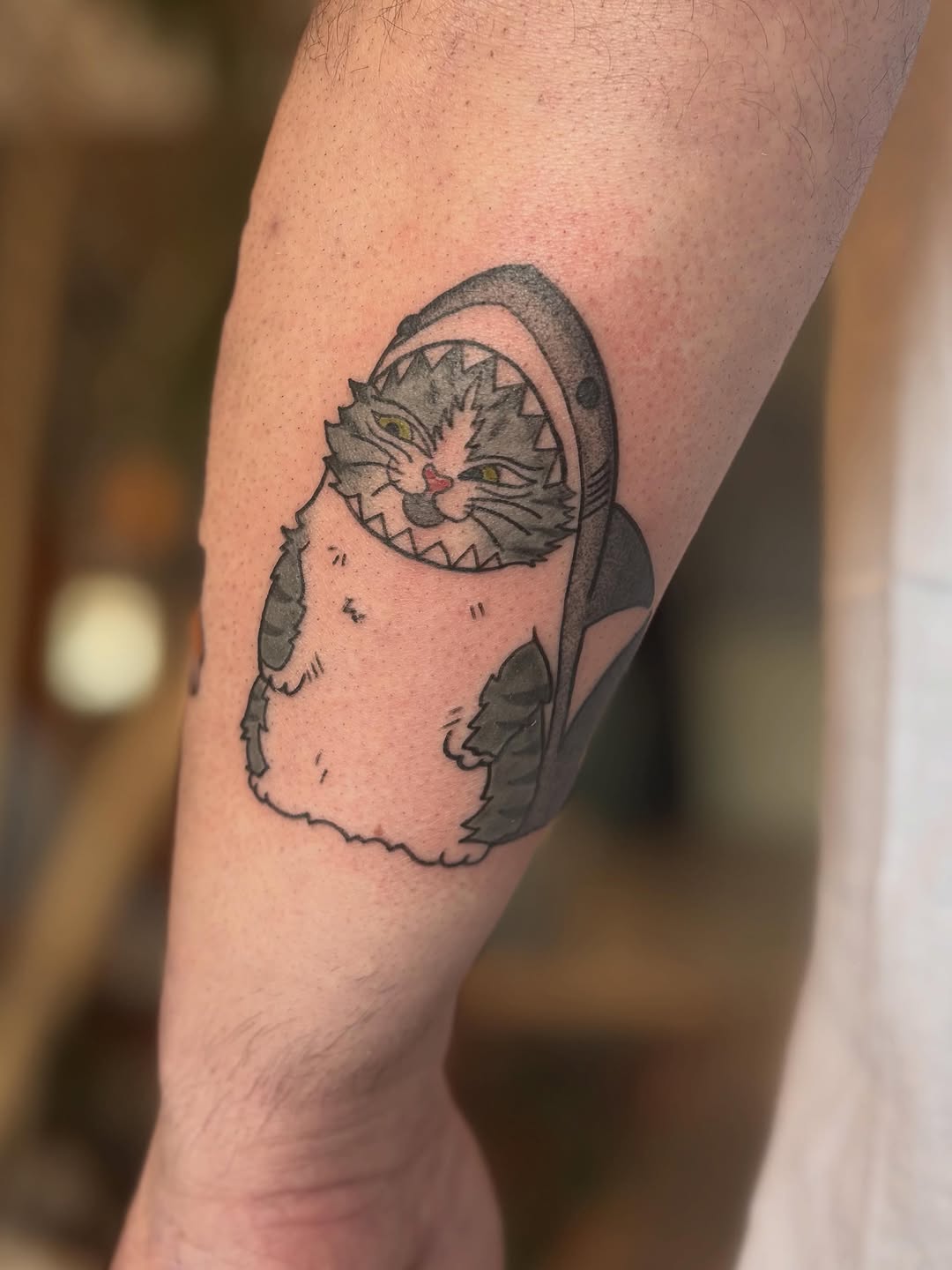 Tattoo by @aliendavetattoos — new_school