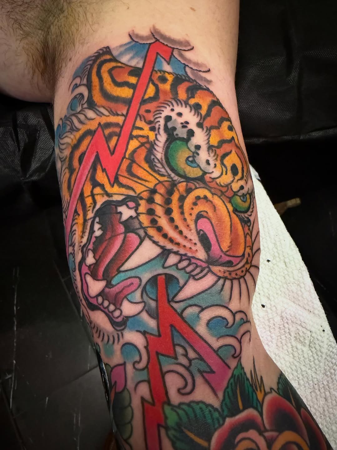 Tattoo by @adamwarmerdam — american_traditional, neo_traditional