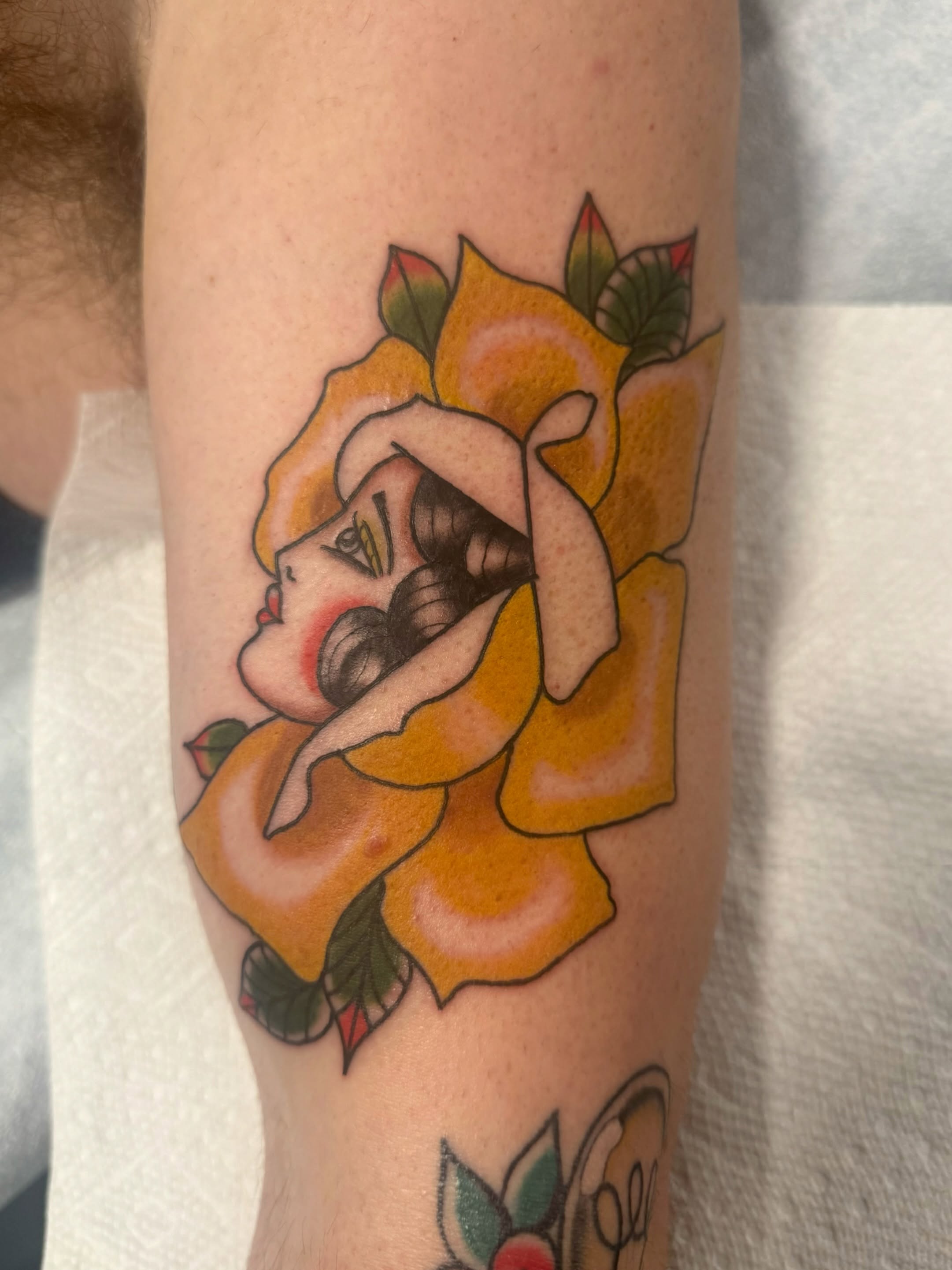 Tattoo by @areubeewhy — american_traditional