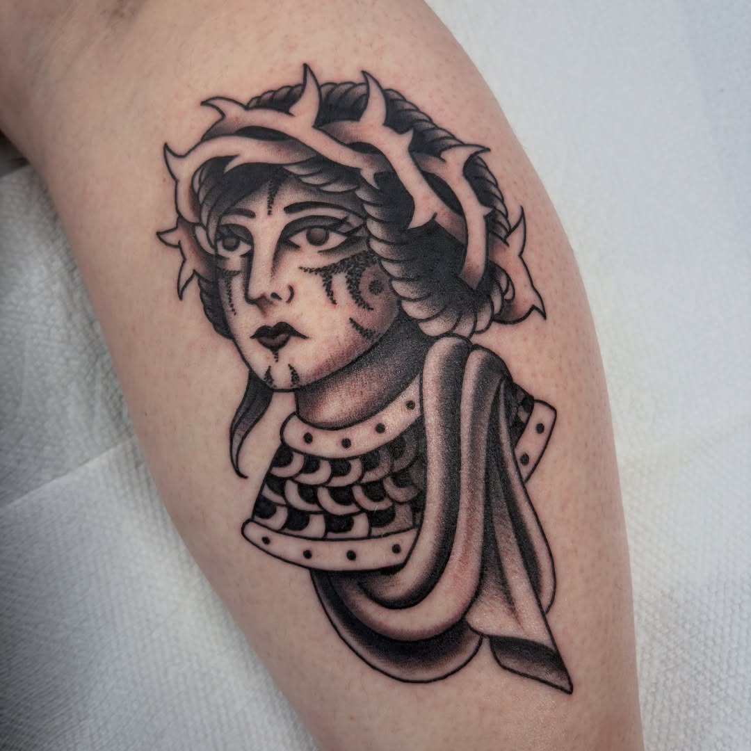 Tattoo by @joel.graytattoos — american_traditional, black_and_grey