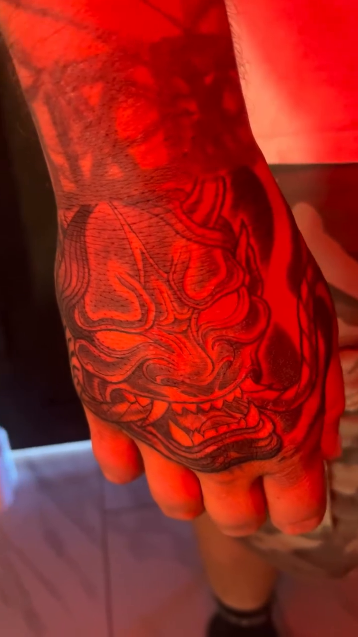 Tattoo by @angiestattoosaz — japanese_irezumi, black_and_grey