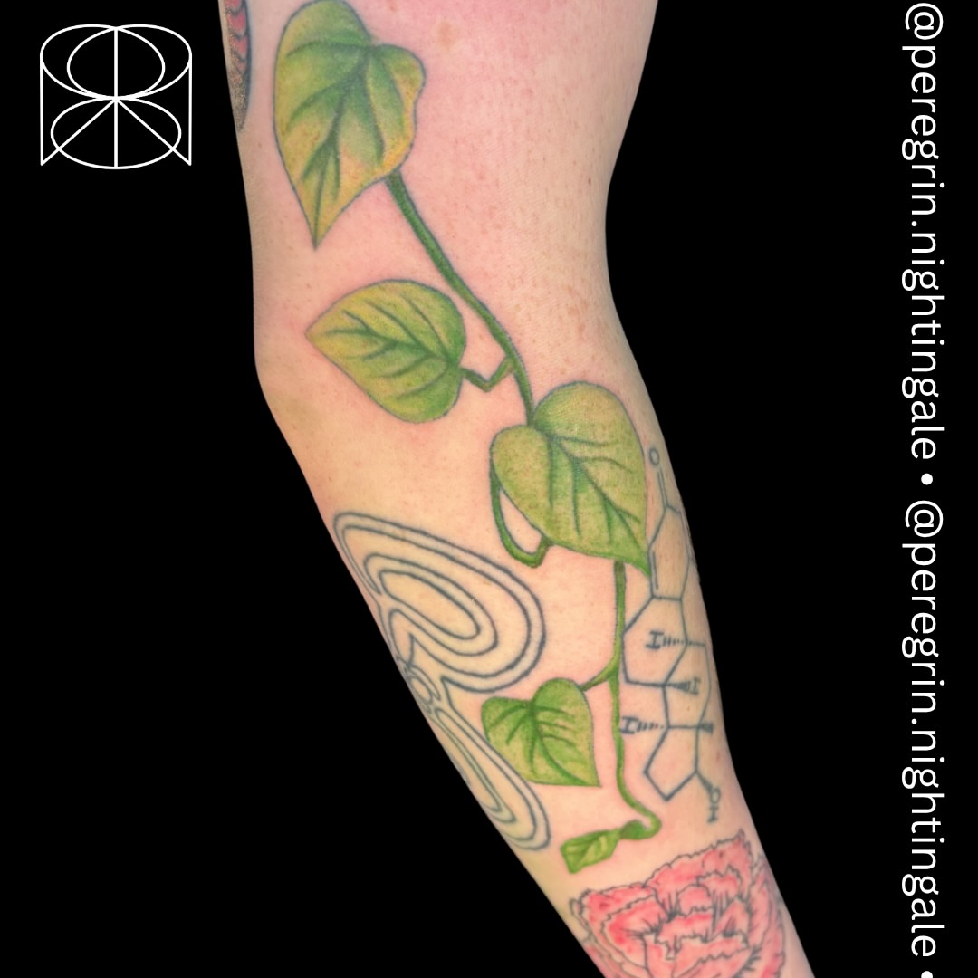 Tattoo by @peregrin.nightingale — geometric, dotwork