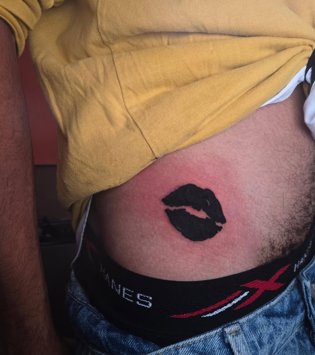 Tattoo by @bugpin7rl — blackwork
