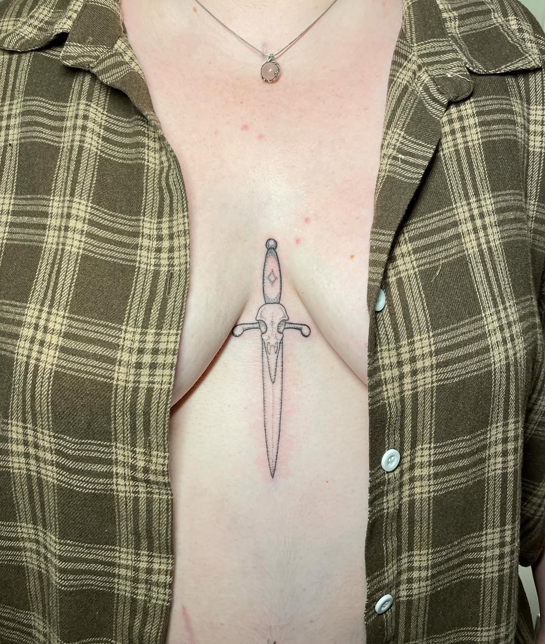 Tattoo by @mothmachine β fine_line, black_and_grey
