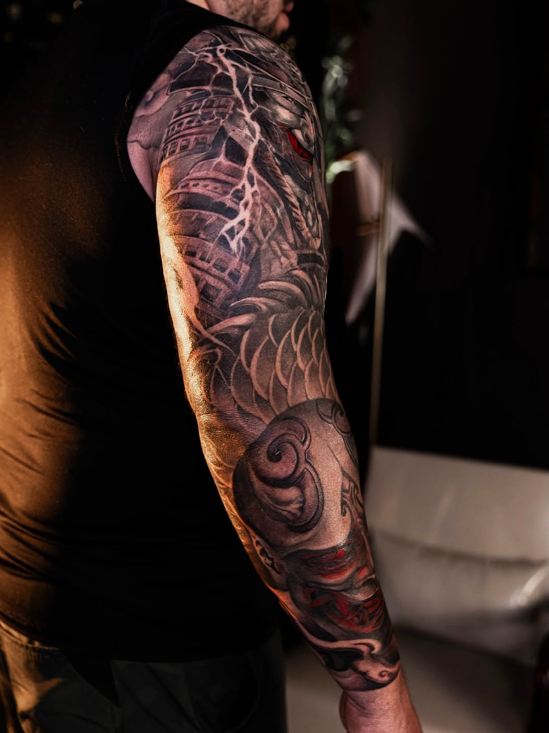 Tattoo by @1kc_laurenbeee — realism, black_and_grey