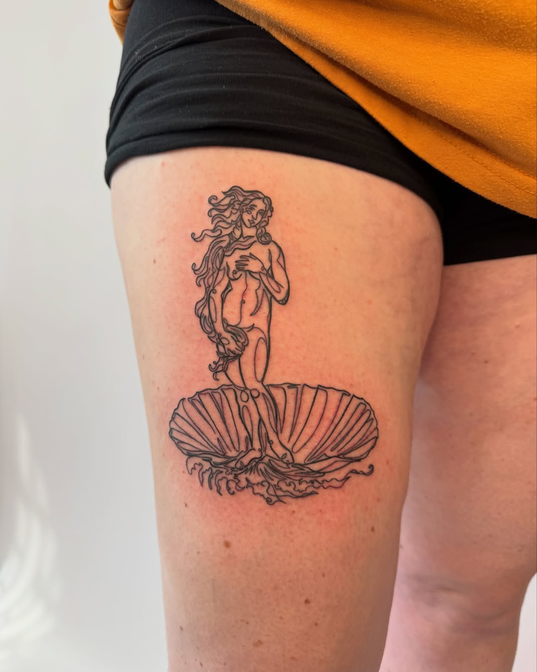 Tattoo by @wellgoodmate__ — black_and_grey
