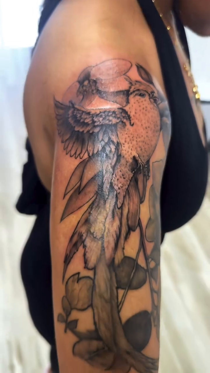 Tattoo by @vrstattoo — black_and_grey