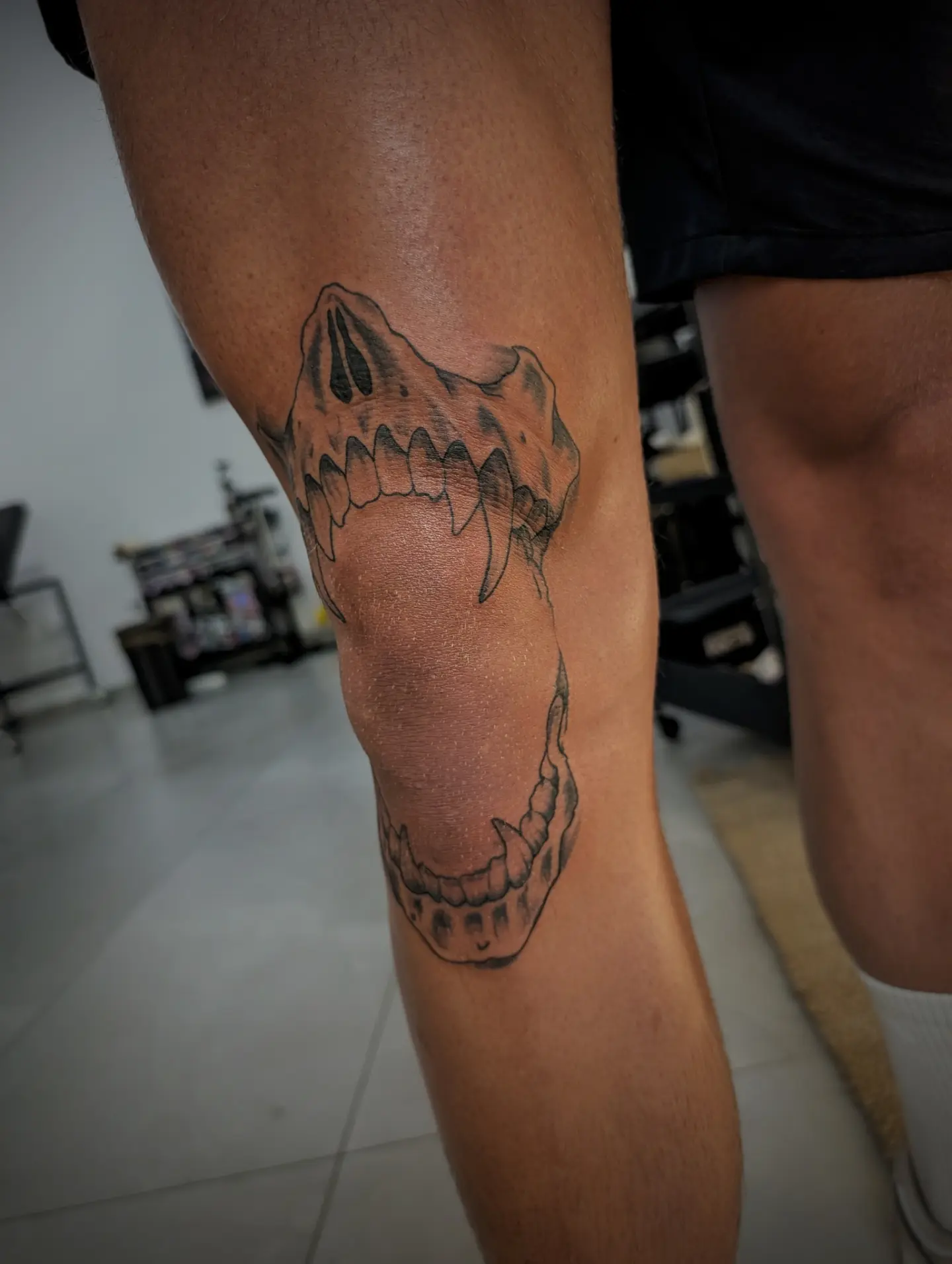 Tattoo by @49tats — black_and_grey