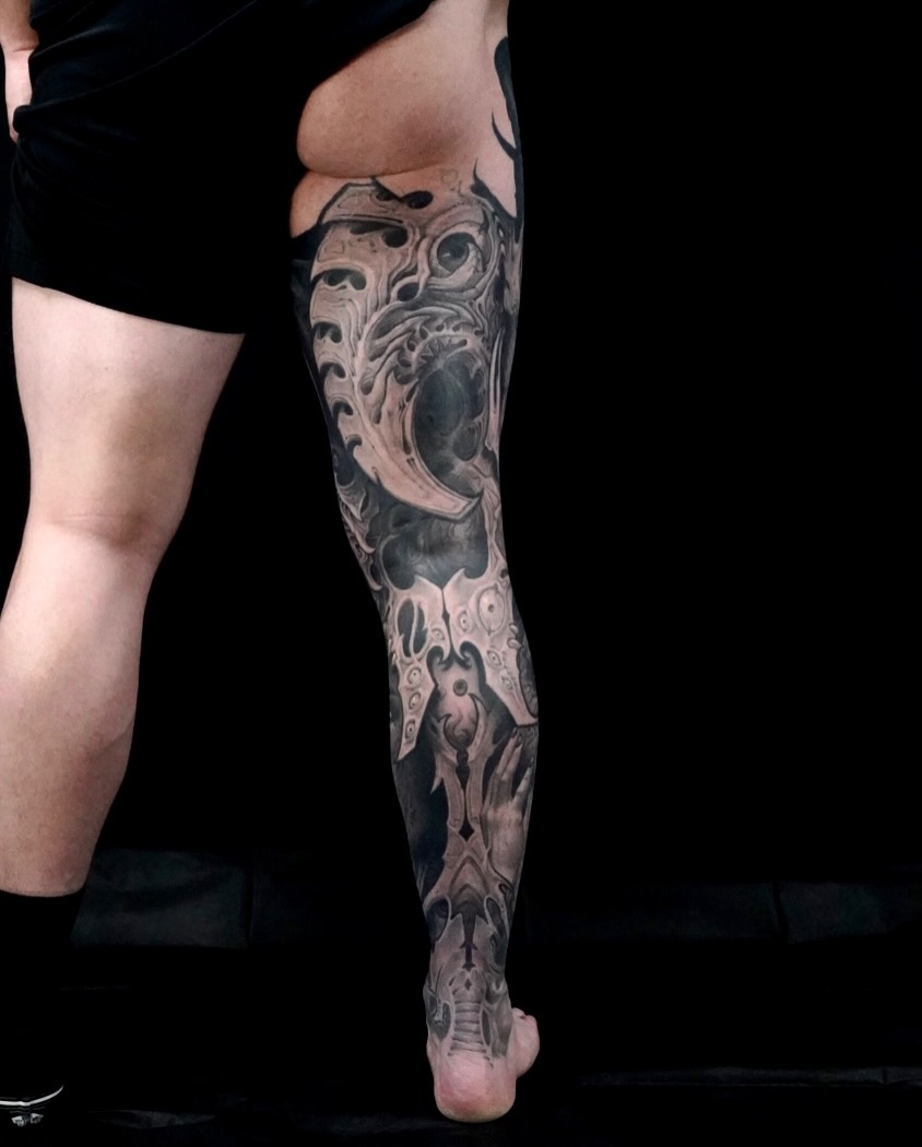 Tattoo by Tony Cruz, Temecula, California