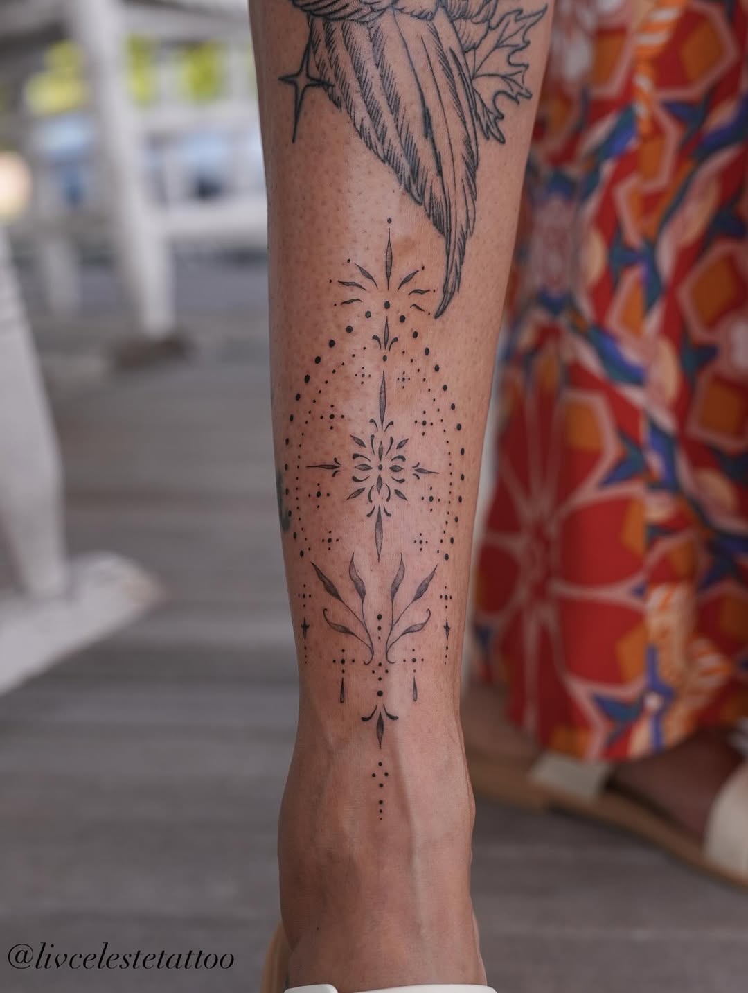 Ornamental mandala with floral elements ornamental tattoo on the forearm by ༻❁༺ ⟡ 𝑳𝒊𝒗 𝑪𝒆𝒍𝒆𝒔𝒕𝒆 ⟡ ༻❁༺