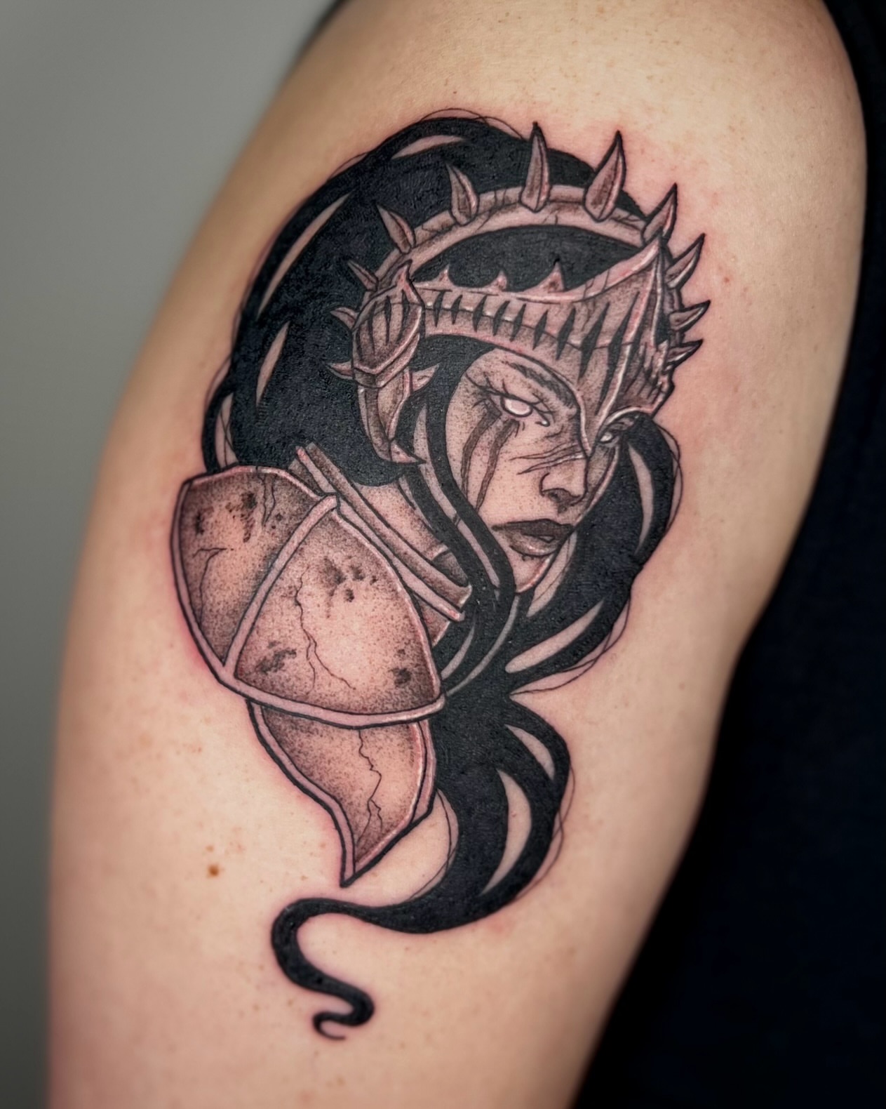Tattoo by @olympe_ktattoos — dark_realism