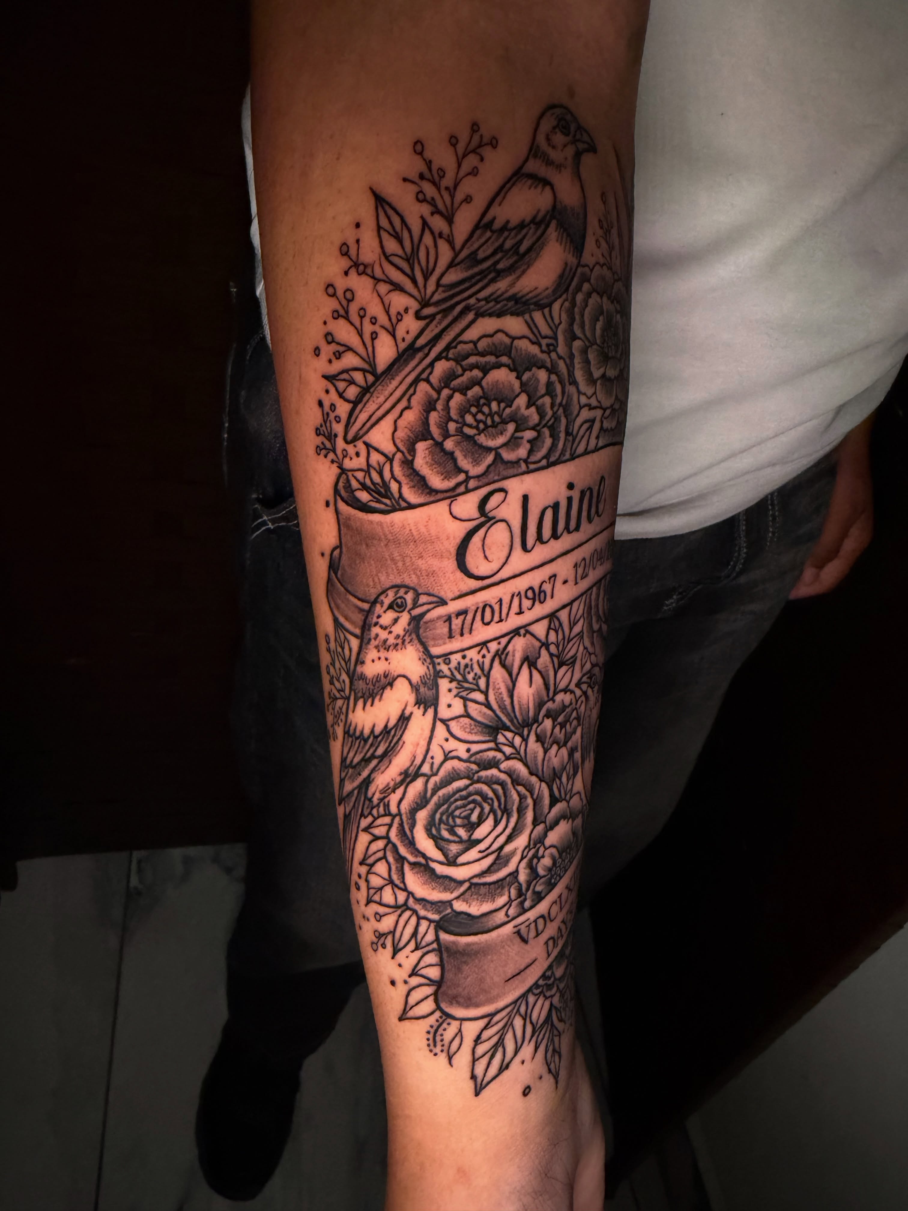 Tattoo by @inkatatts β black_and_grey