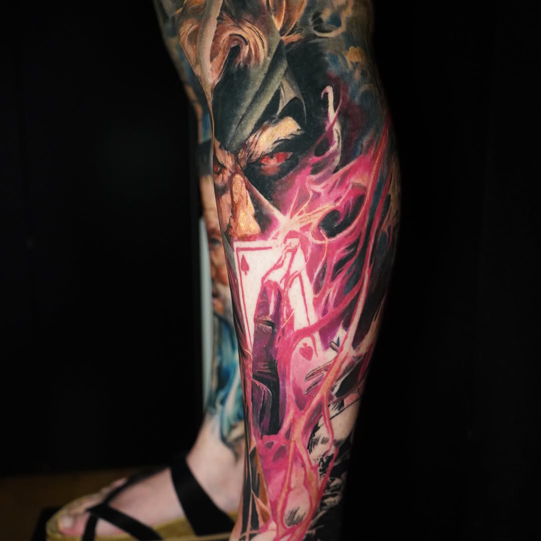Tattoo by @darlgnau — realism, trash_polka