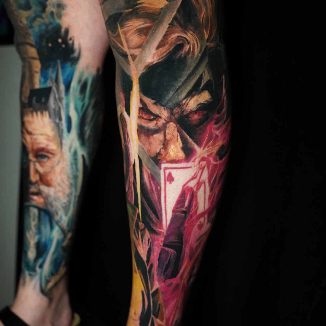 Tattoo by @darlgnau — realism, trash_polka