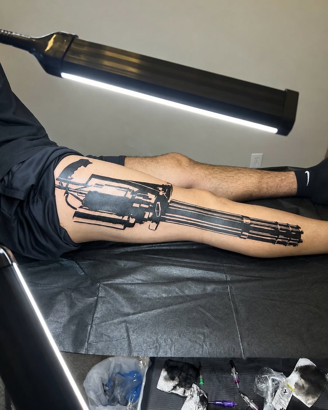 Tattoo by @ineedarocketlauncher — blackwork