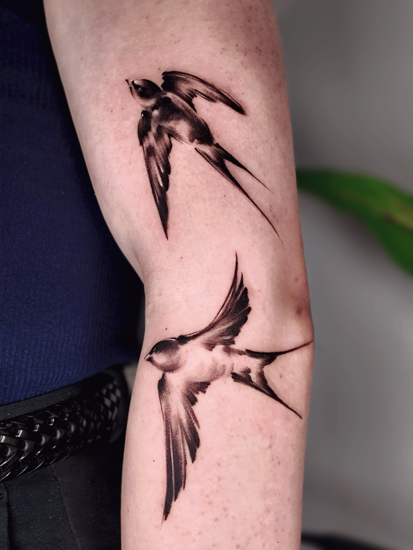 Tattoo by @junsinkmontreal — black_and_grey