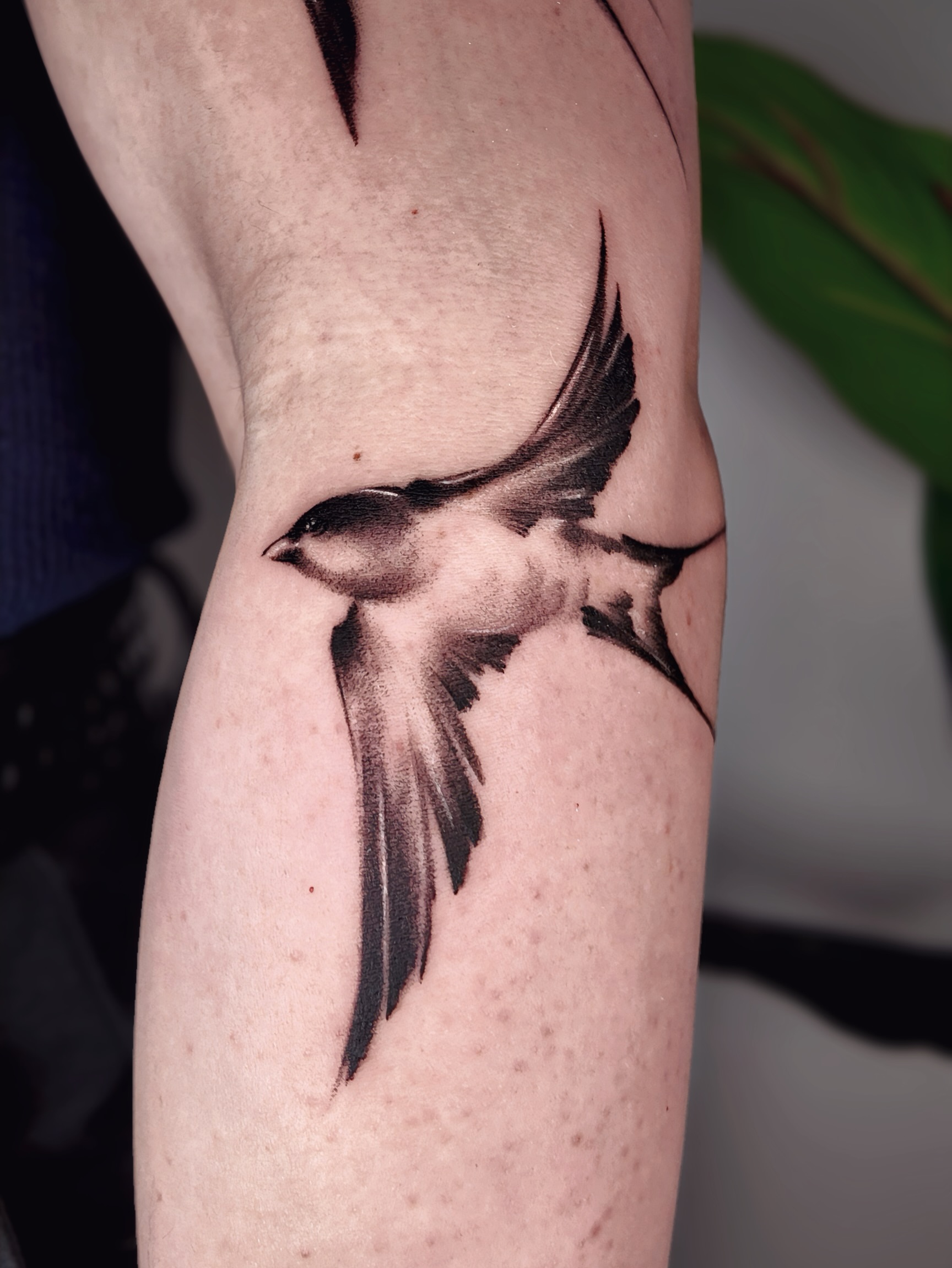 Tattoo by @junsinkmontreal — black_and_grey