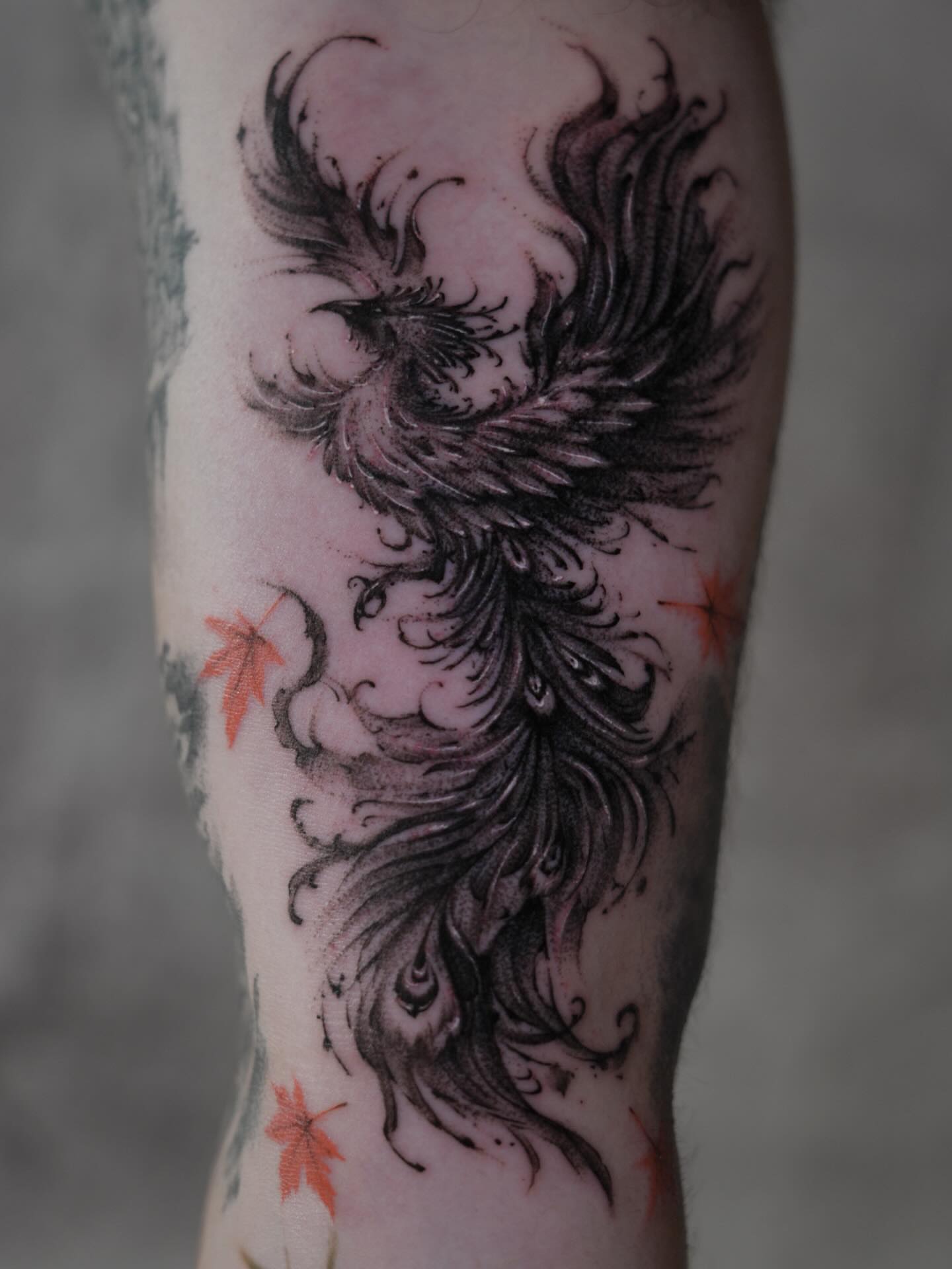 Tattoo by @mr.yang_tattoo — black_and_grey