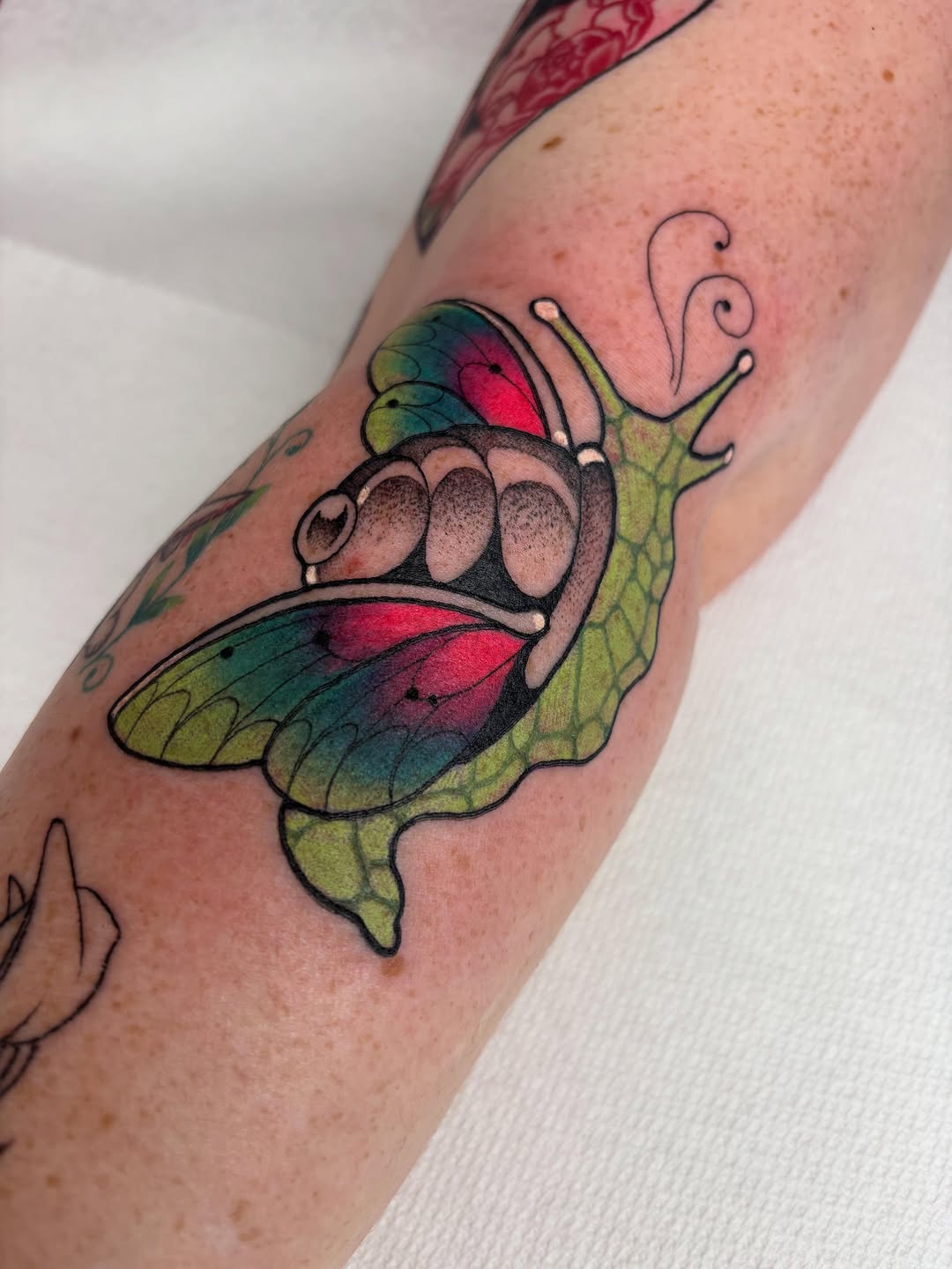 Tattoo by @carly.tattoos — neo_traditional, illustrative