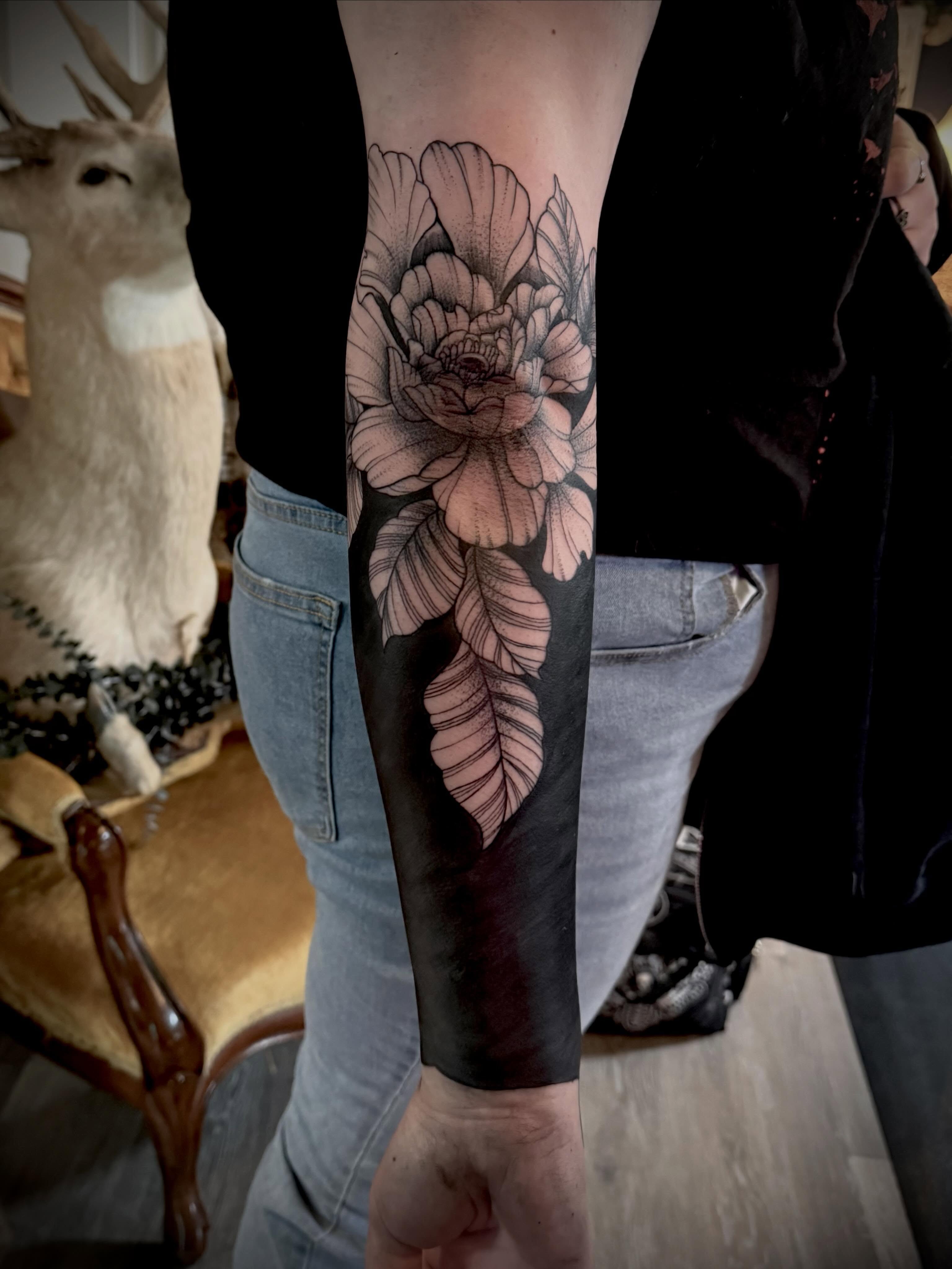 Tattoo by @uncommoncreature — dotwork