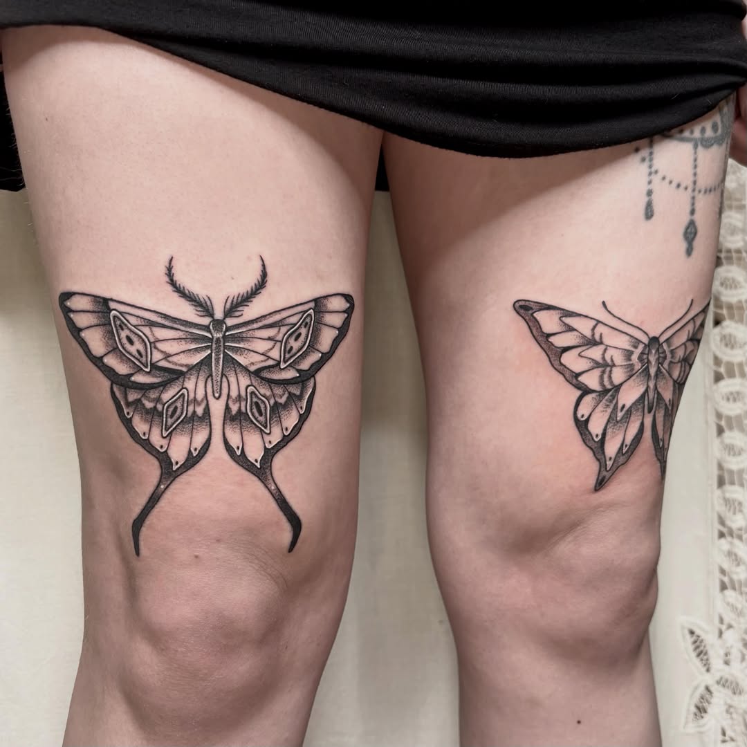 Tattoo by @threethornstattoo — black_and_grey