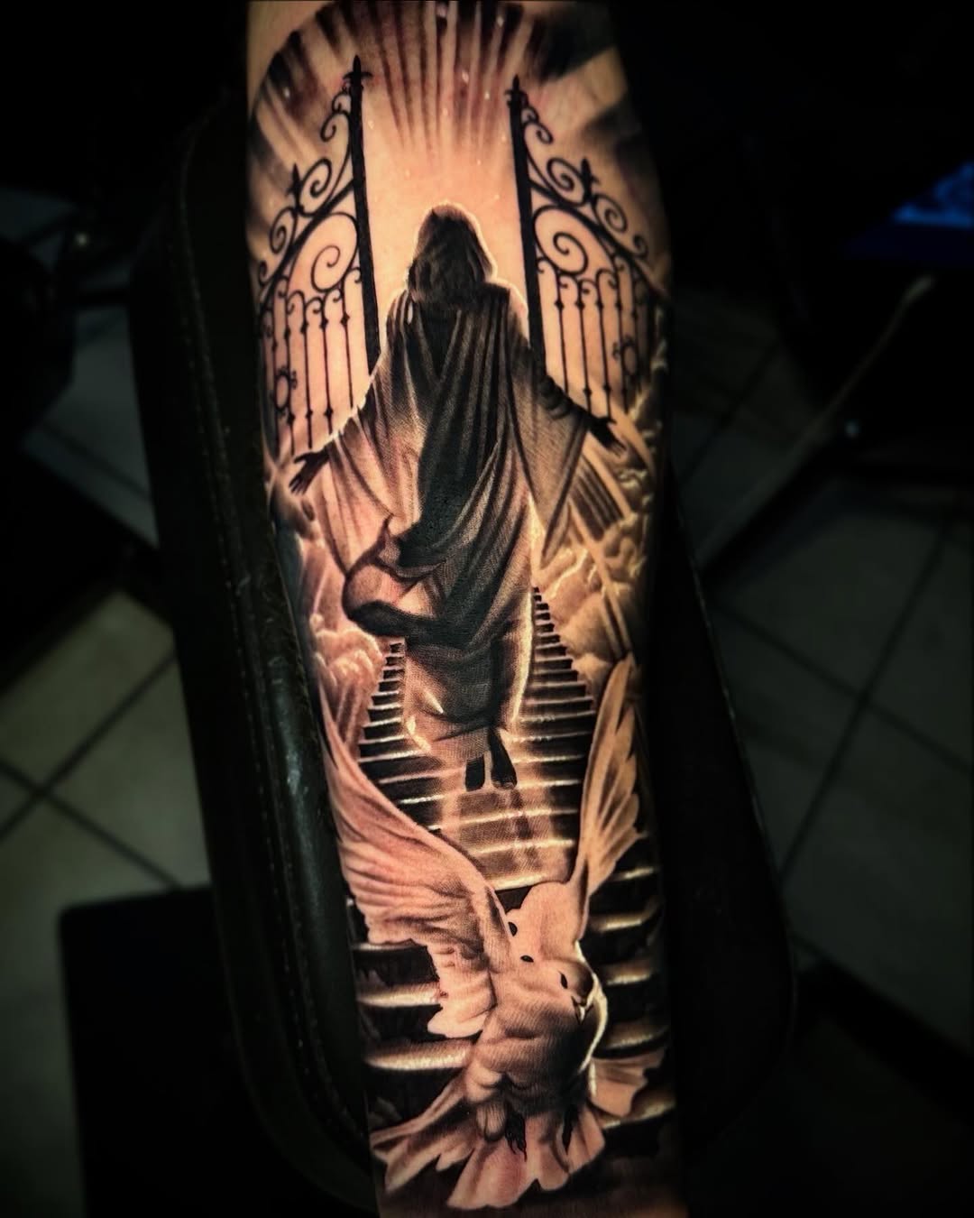 Tattoo by @jh_ink__ — realism, black_and_grey