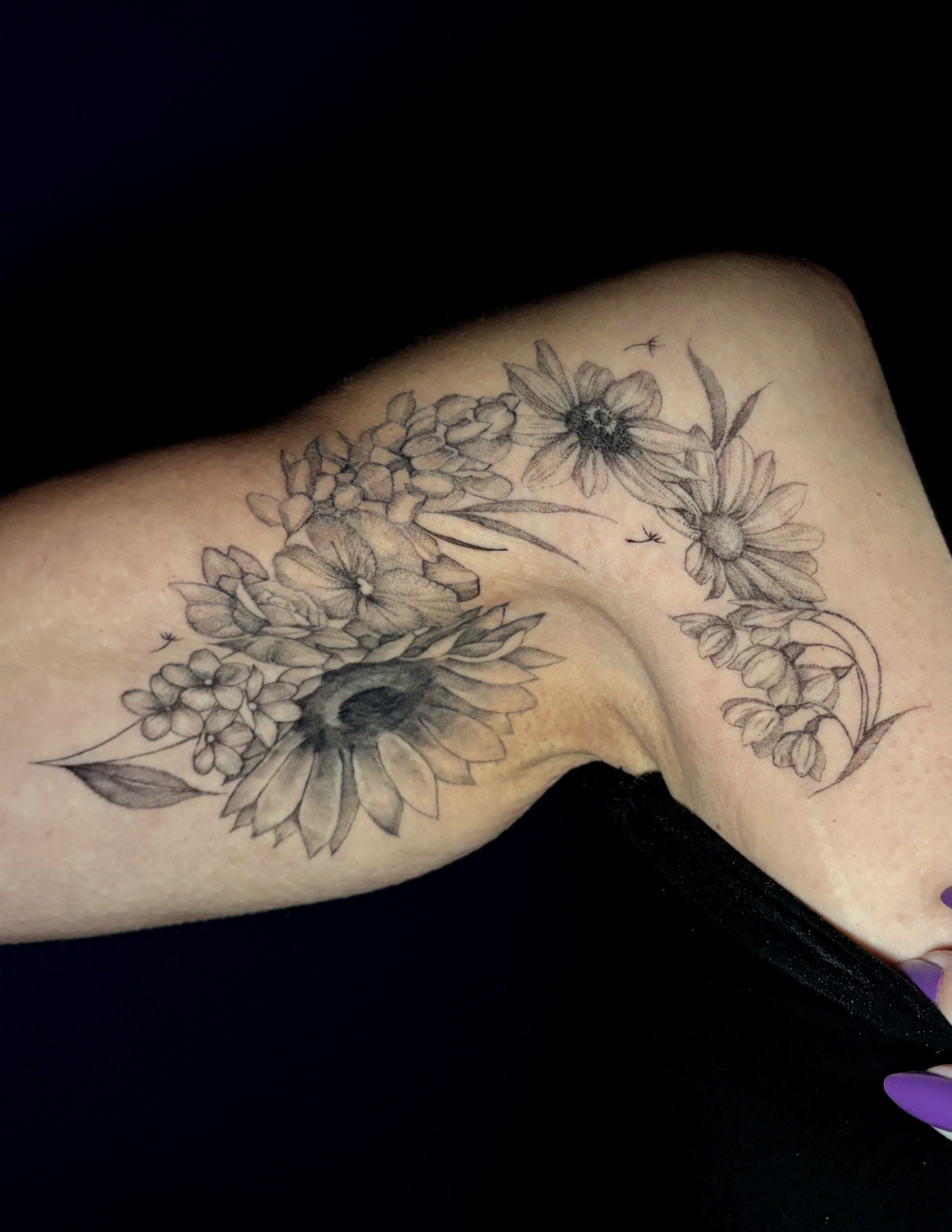 Tattoo by @mckinley.tattoos — black_and_grey