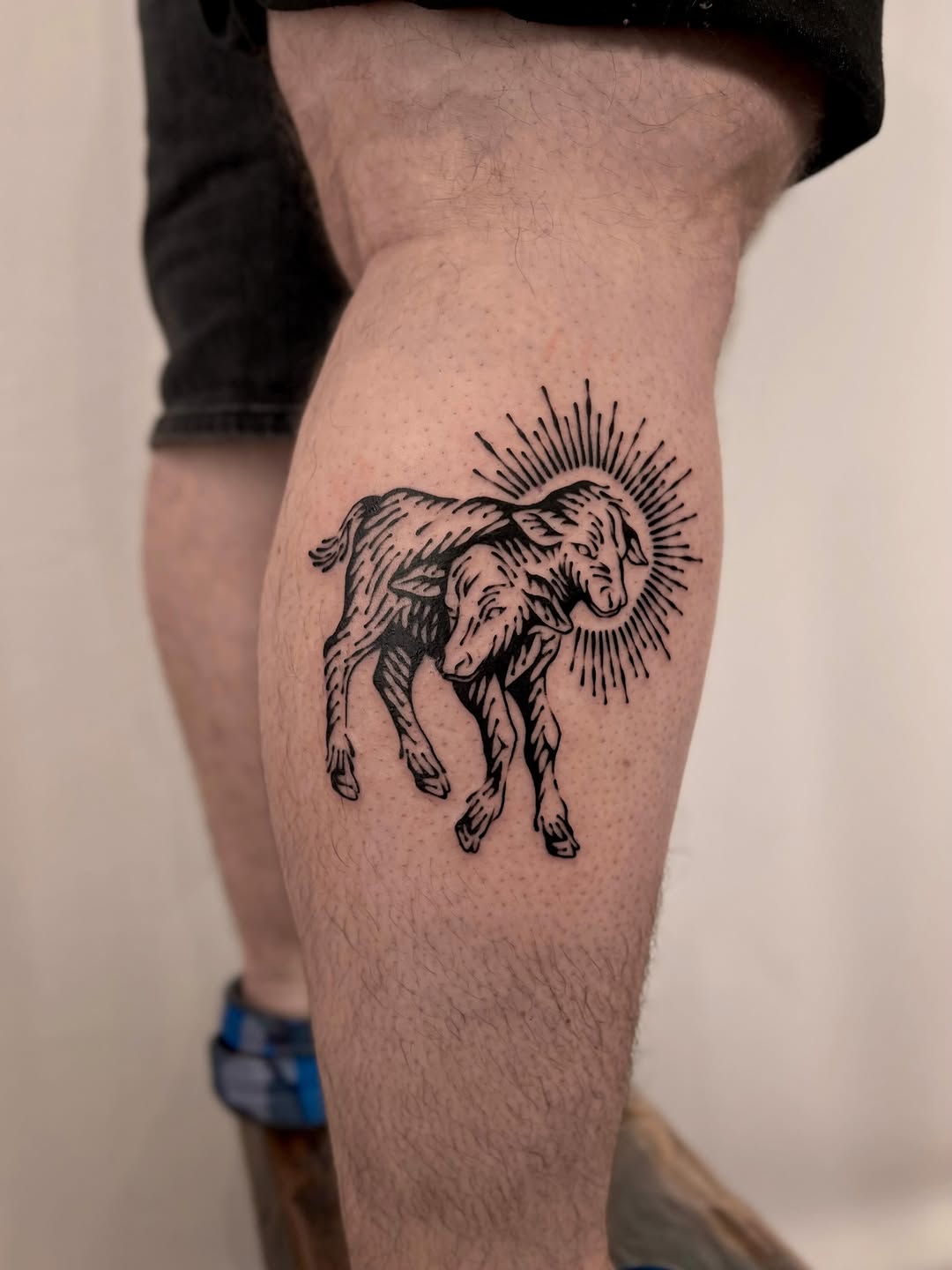 Tattoo by @wonny_wood — blackwork, illustrative