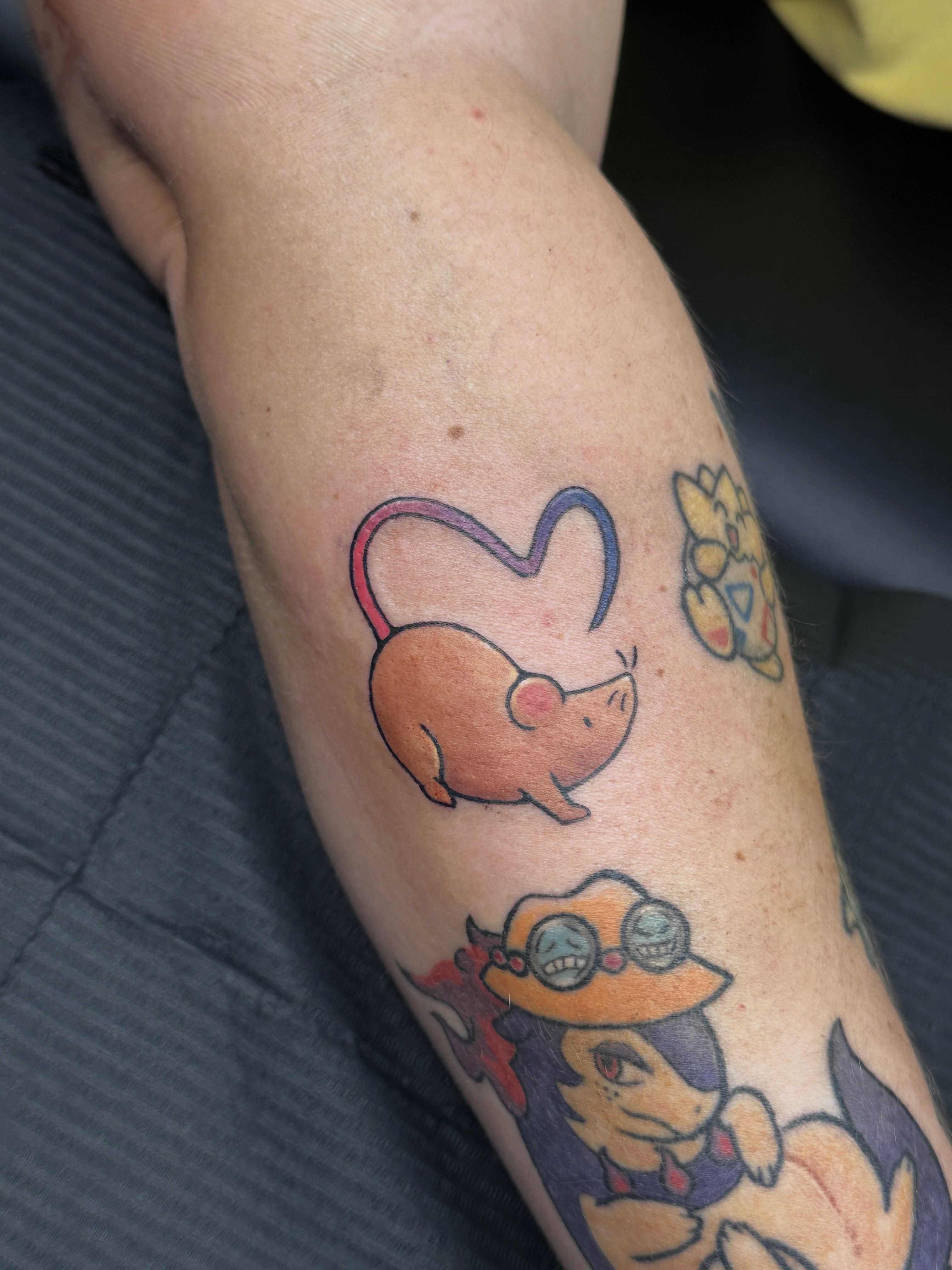 Tattoo by @shrimple.tattoos — dotwork