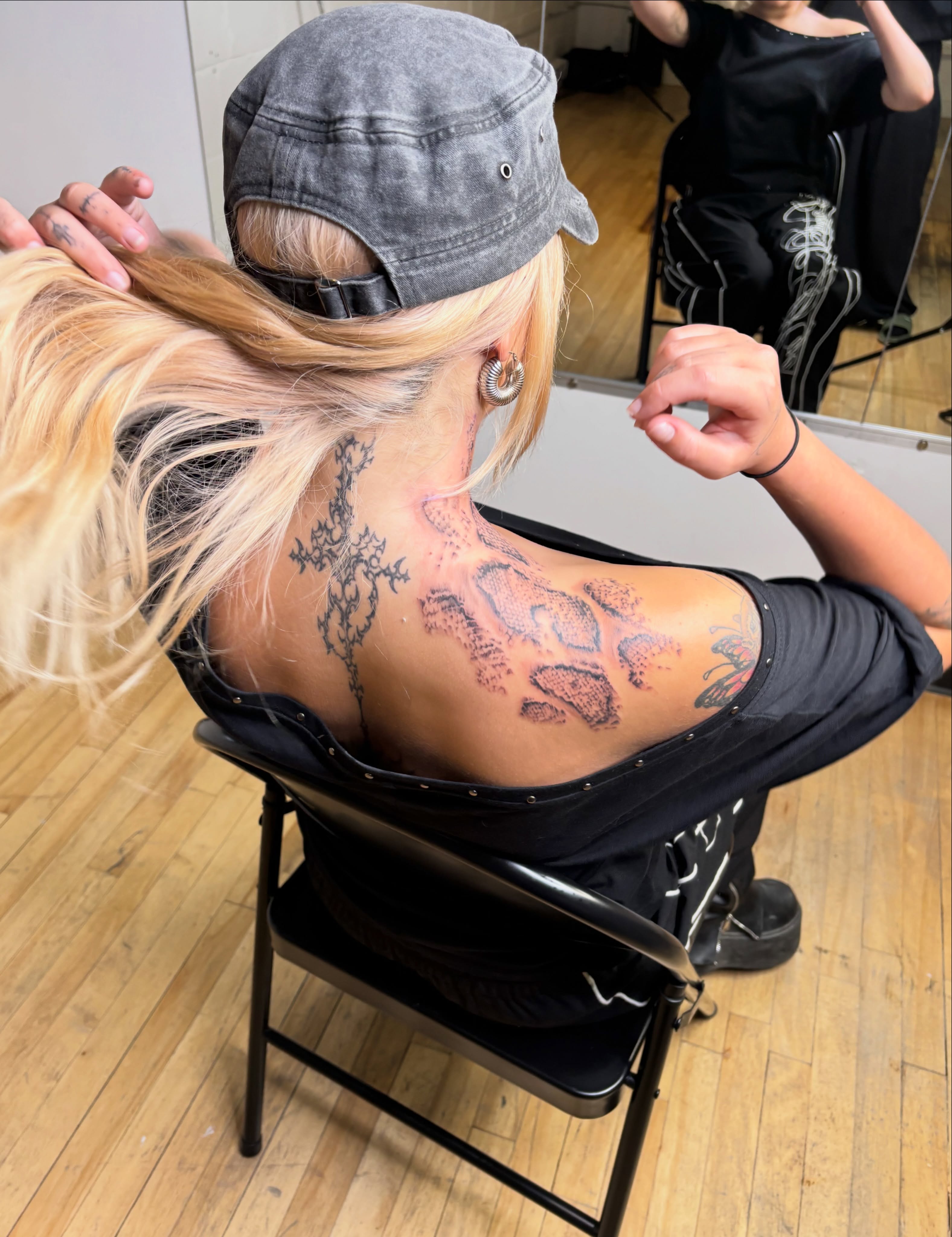 Tattoo by @eeelleventh — dotwork