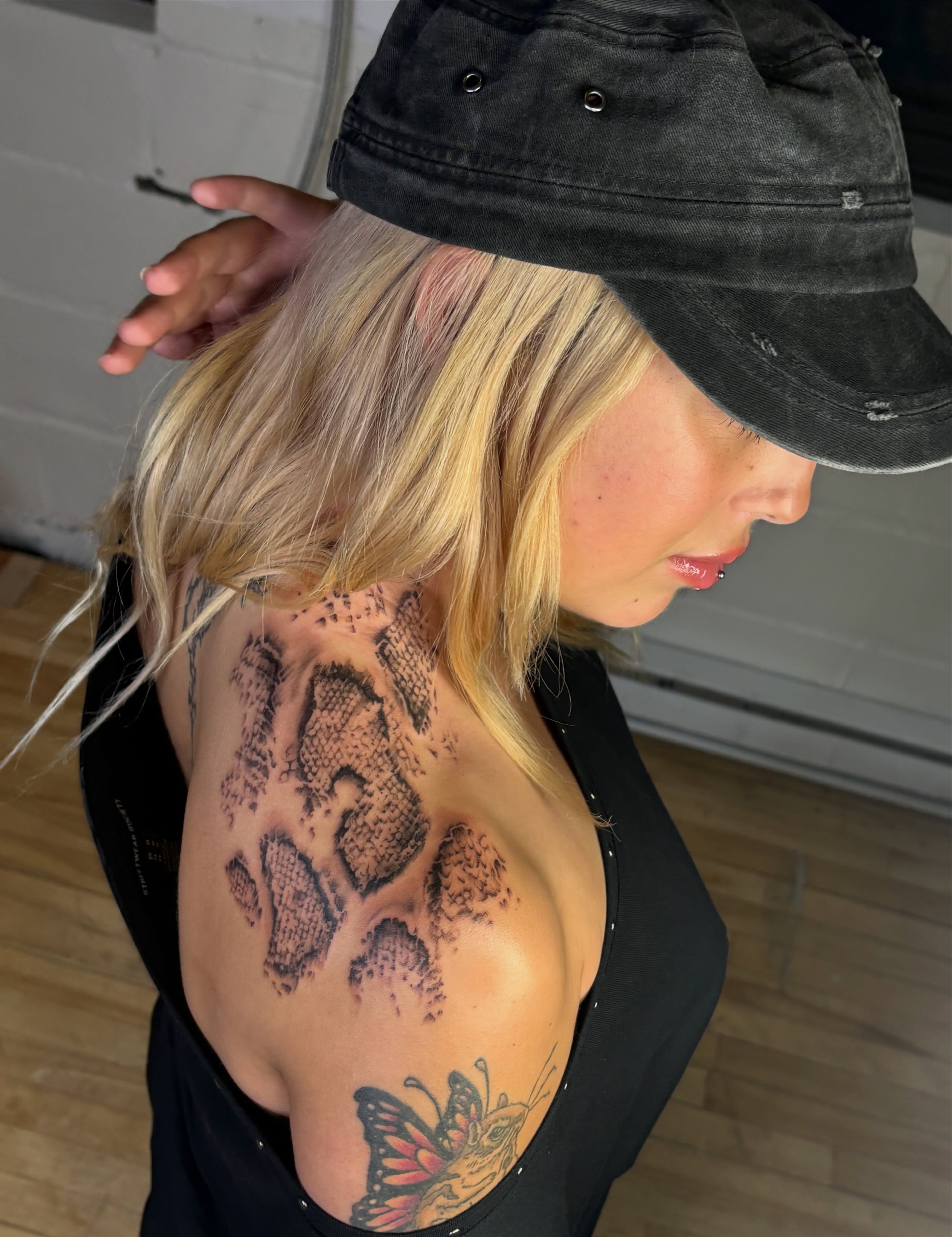 Tattoo by @eeelleventh — dotwork