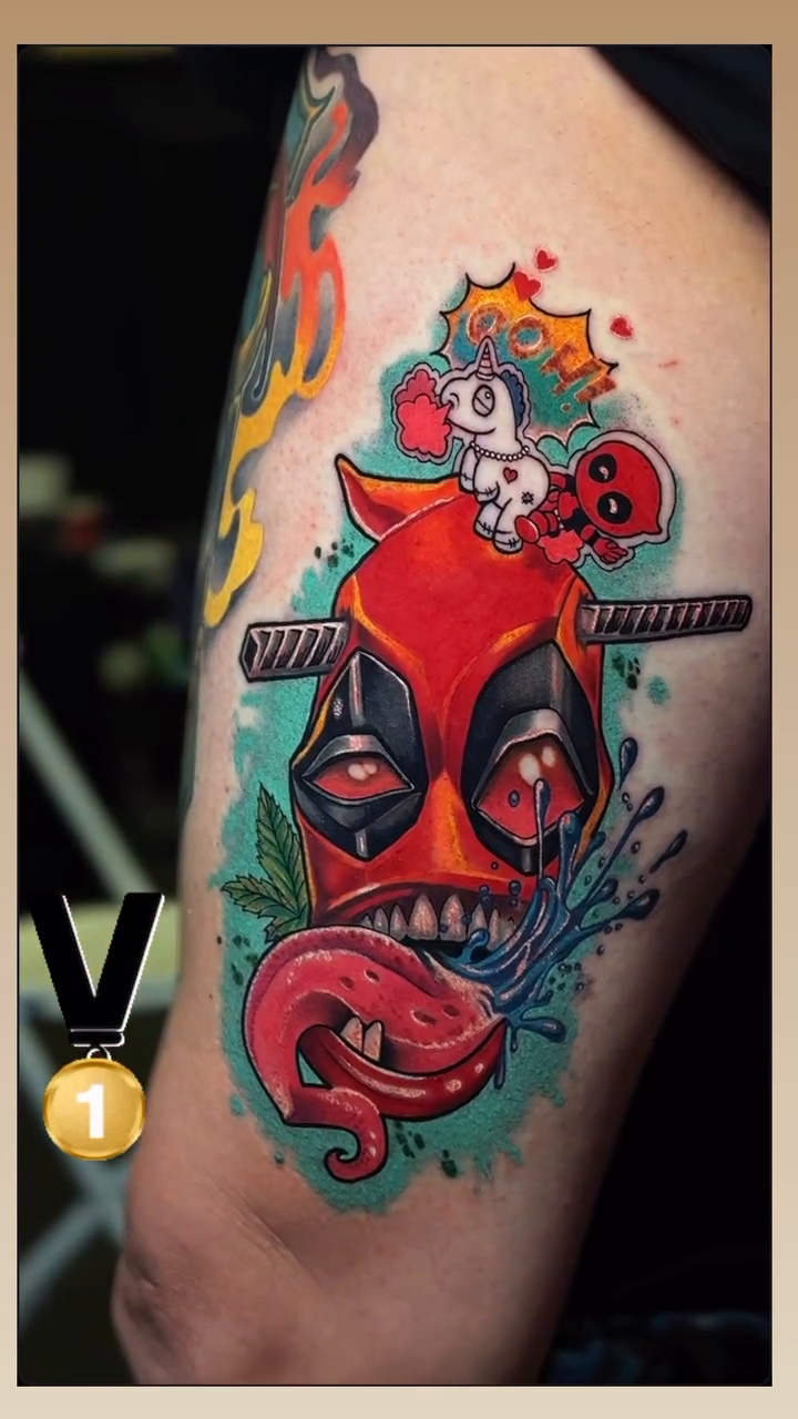 Tattoo by @davidsontattoortg β new_school