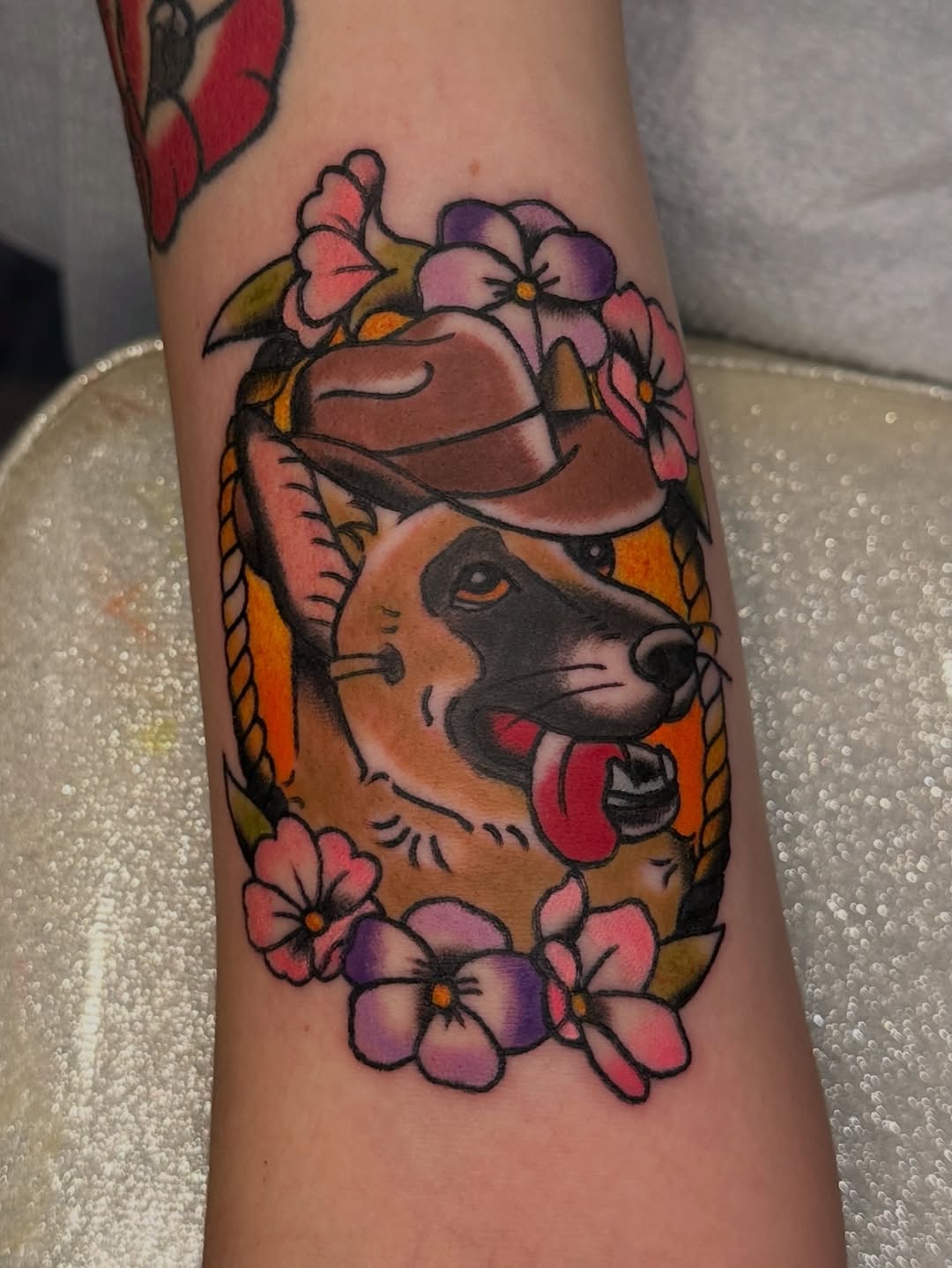 Tattoo by @outlawjellybean — american_traditional, neo_traditional