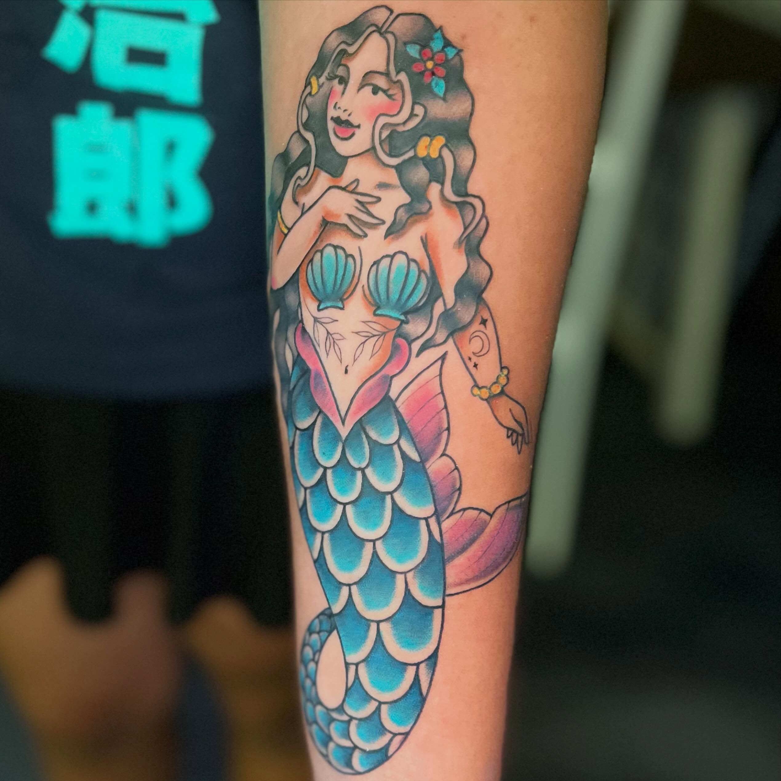 Tattoo by @rarepandatats — american_traditional